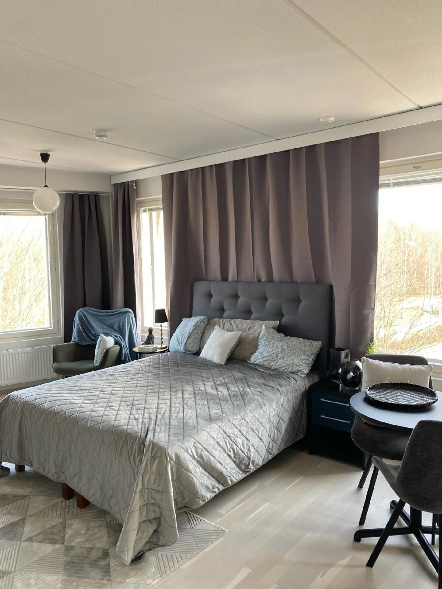 Bedroom, Bed in BOSSHOMES Apartments Espoo - Close to Helsinki and access to Airport