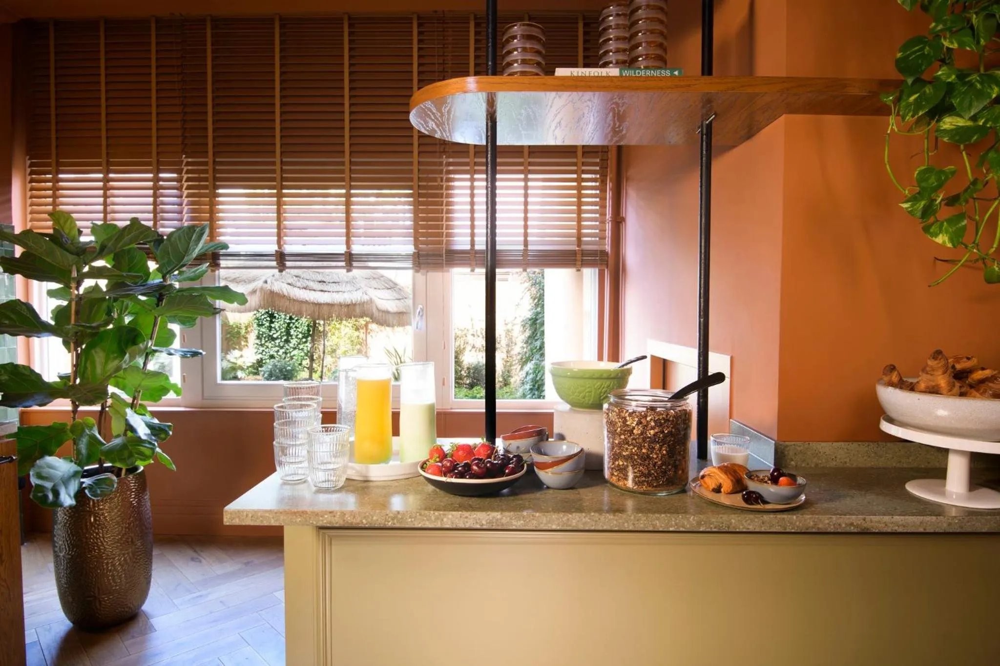 Communal kitchen in Jan Luyken Amsterdam