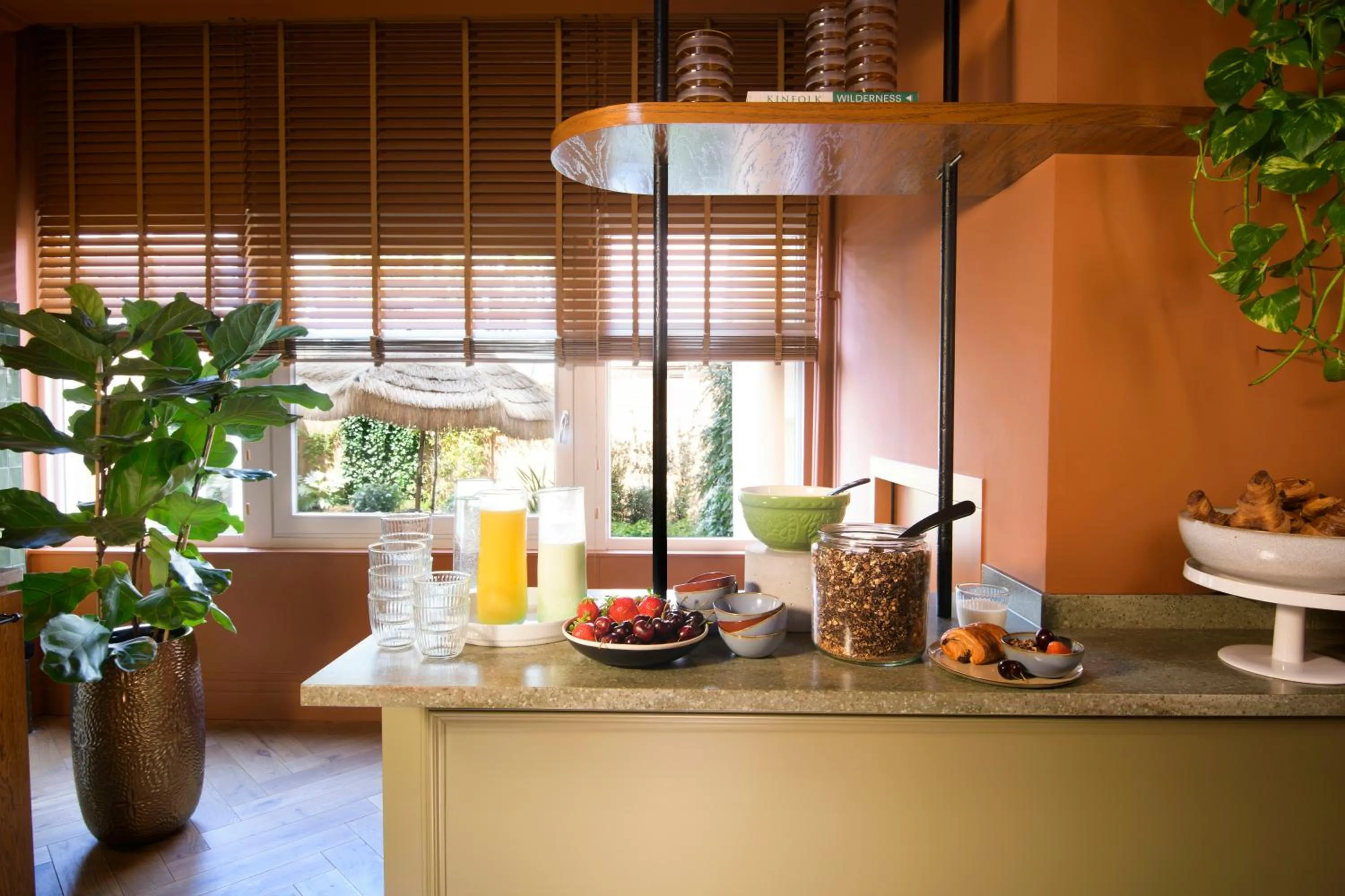 Communal kitchen in Jan Luyken Amsterdam