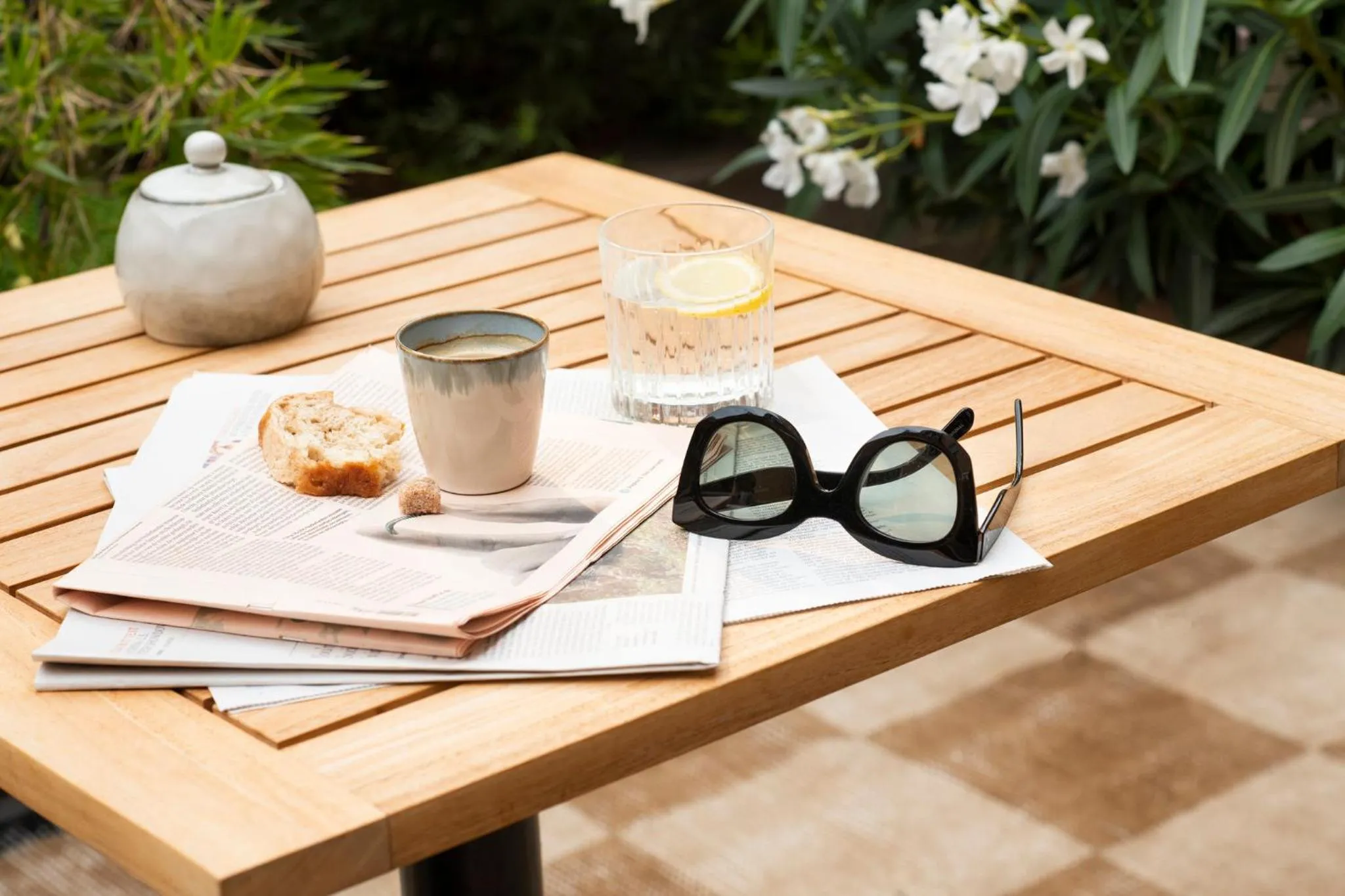 Garden in Jan Luyken Amsterdam