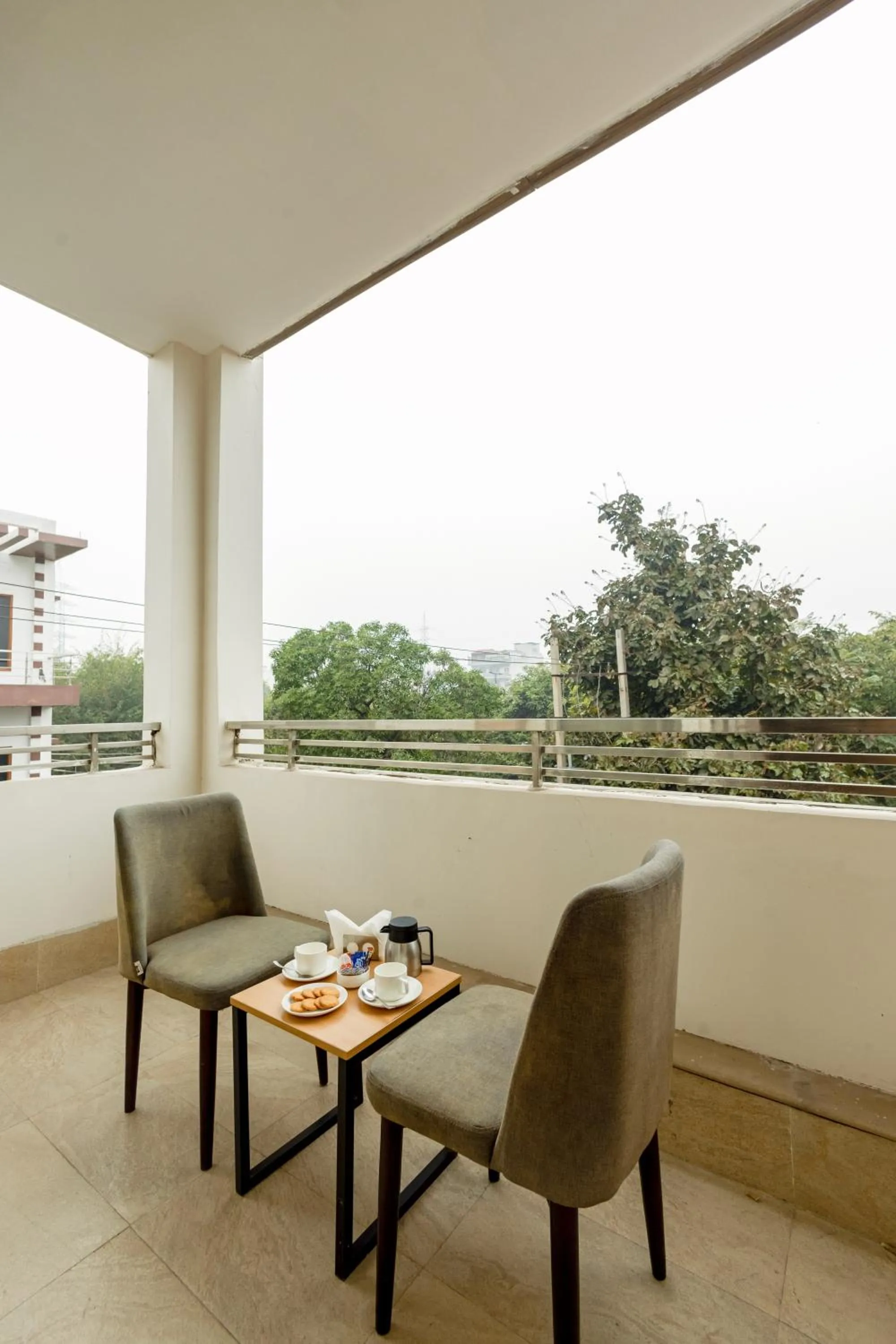 Balcony/Terrace in Aadat Hotel Subhash Chowk Gurgaon