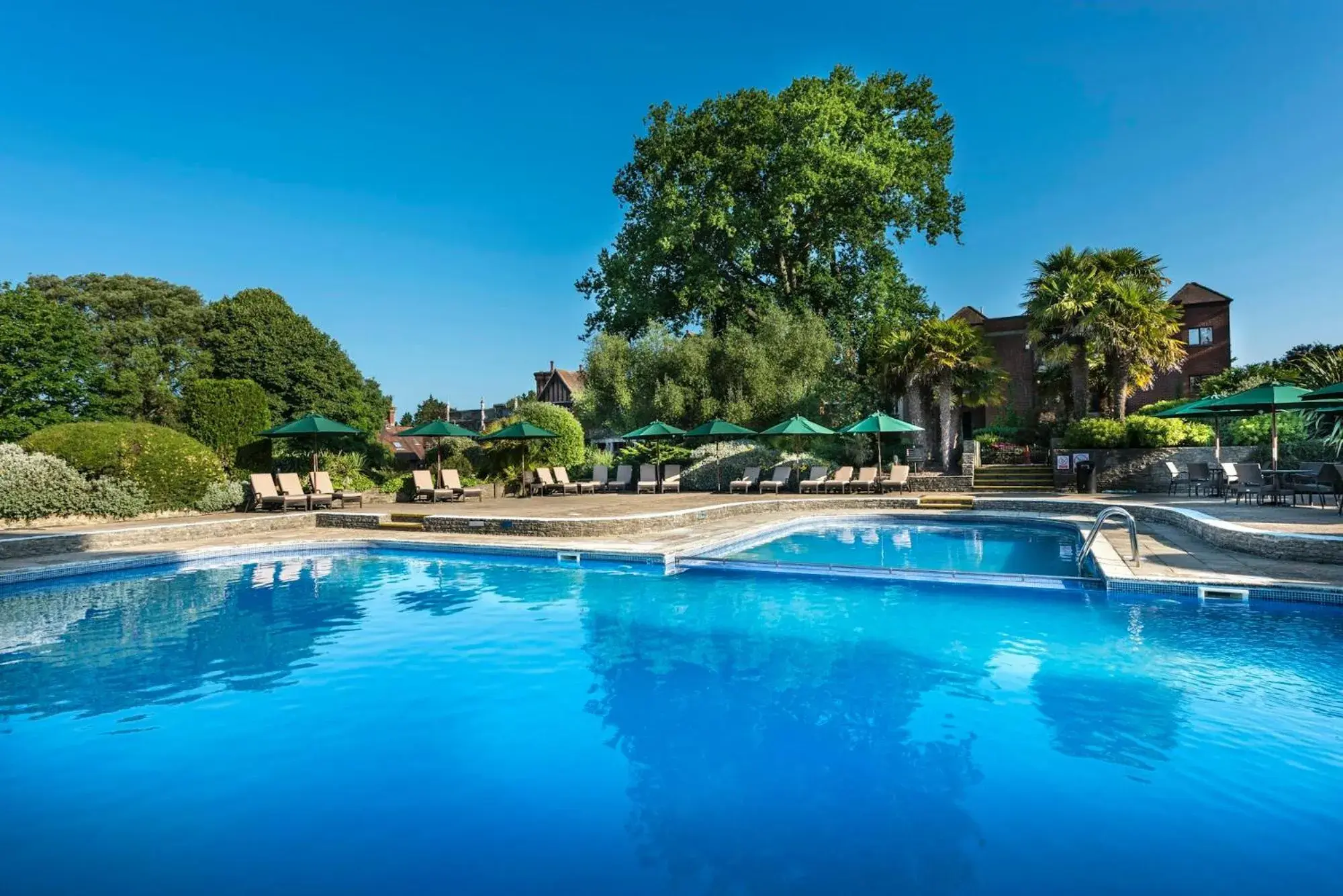 Swimming pool in Macdonald Elmers Court Hotel Swimming pool in Macdonald Elmers Court Hotel