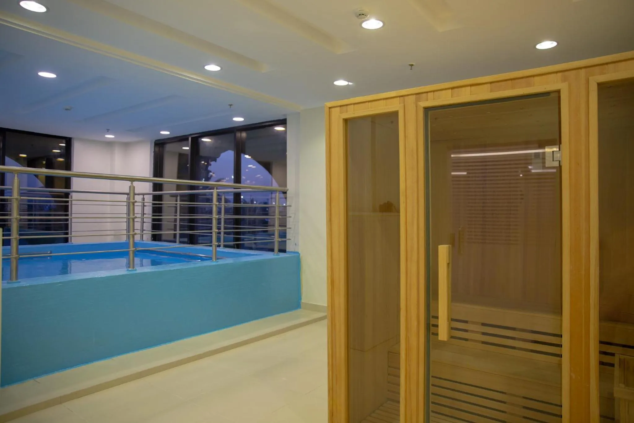 Swimming pool in Guest House Hotel Apartments