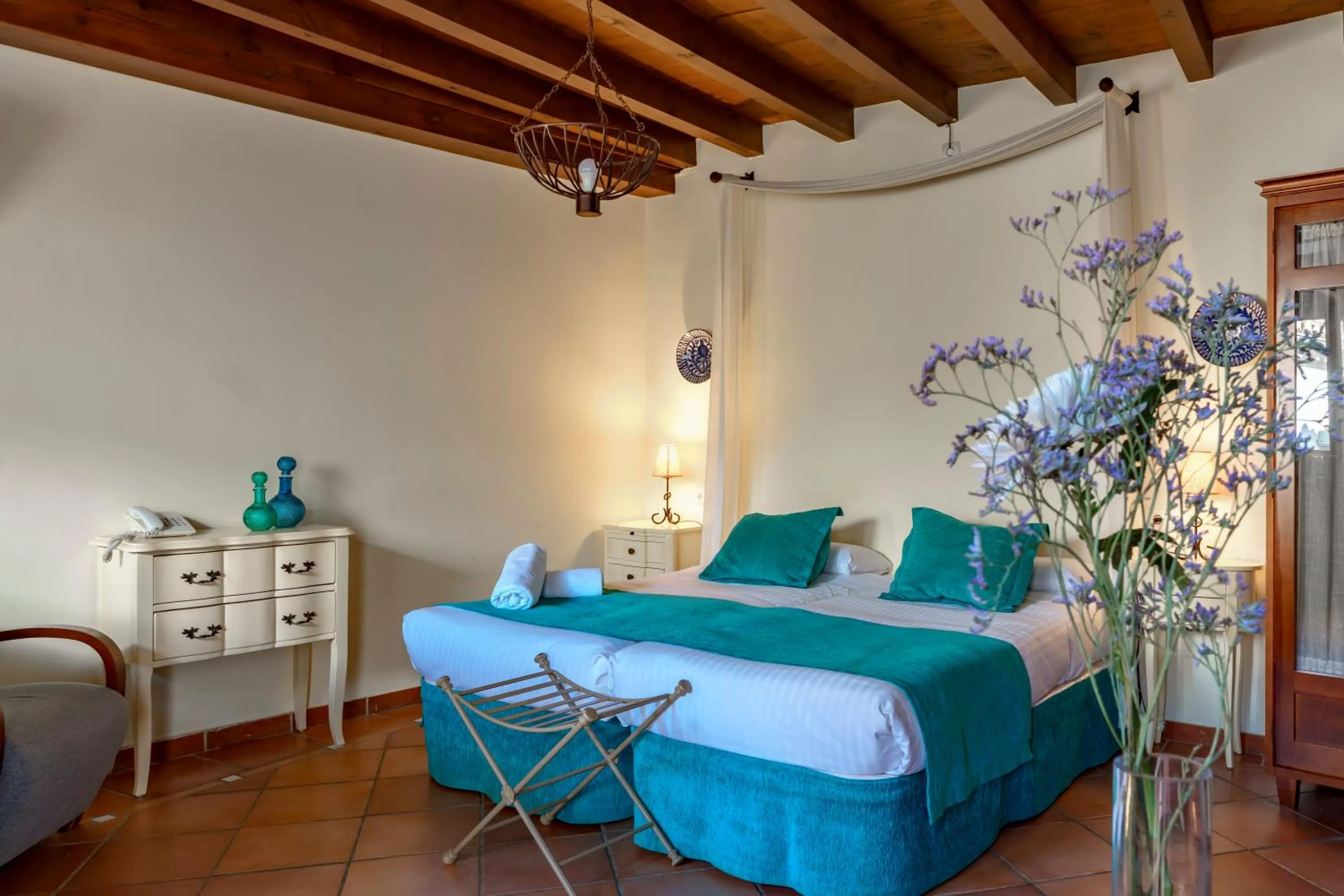 Bed in Charminghomesgranada Terraza Albaicin