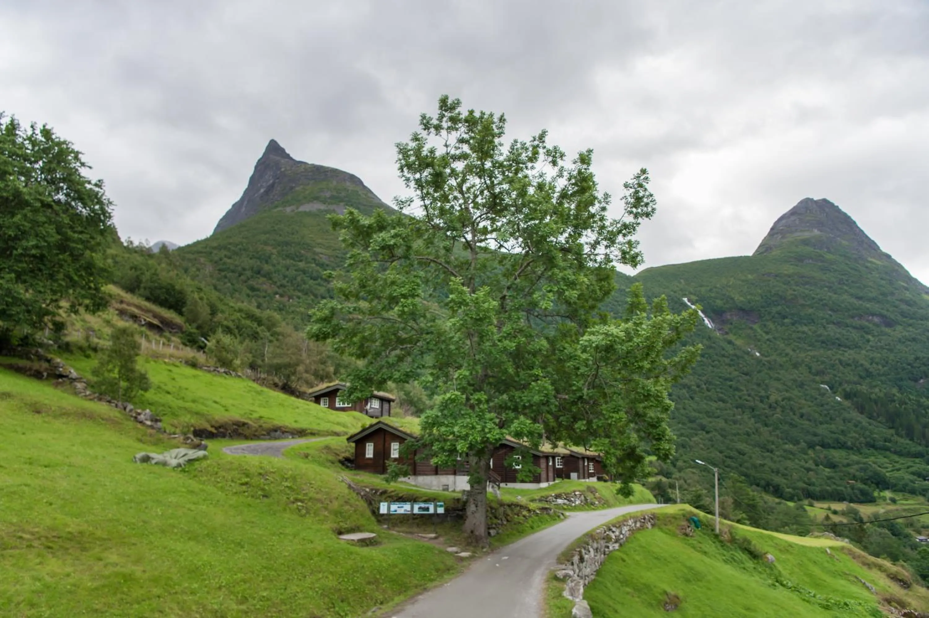 Natural landscape in Westerås Gard