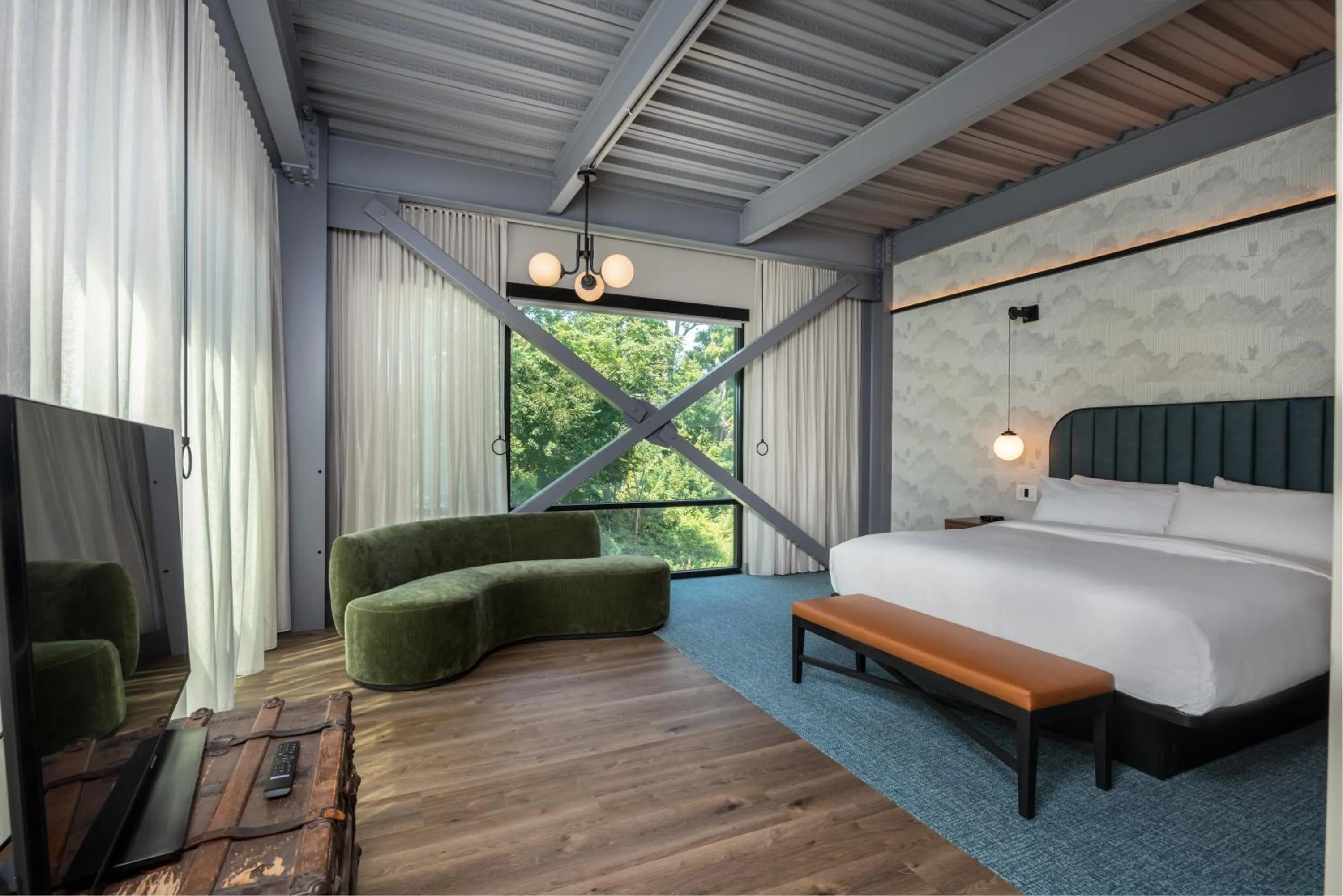 Bed in voco James Newbury Hudson Valley by IHG