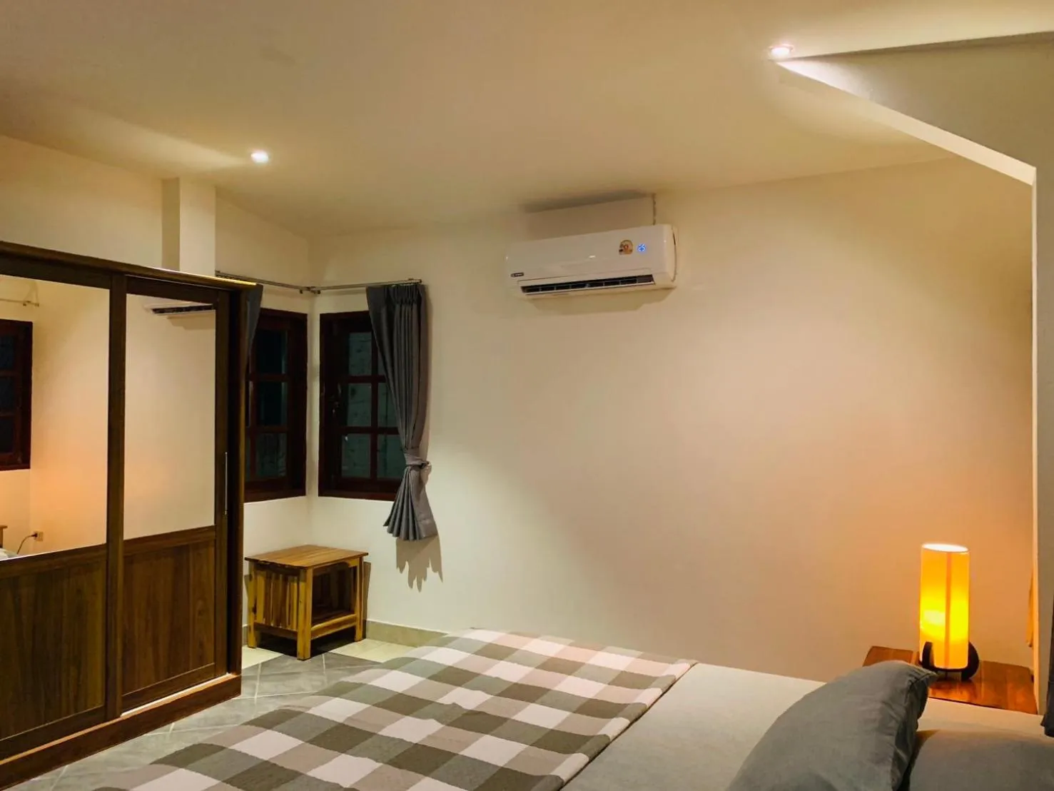 Bedroom, Bed in Scan House Apartment