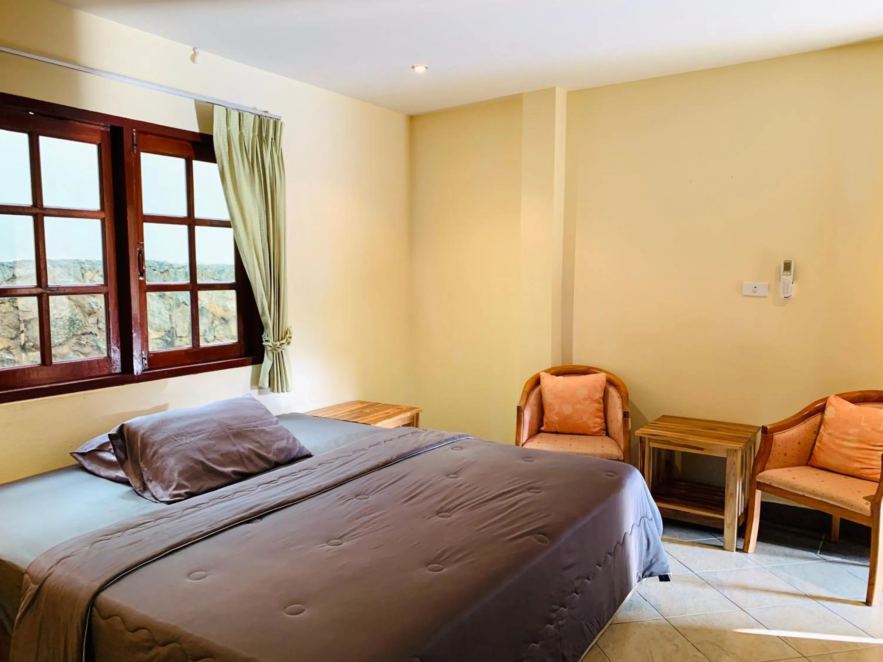 Bed in Scan House Apartment