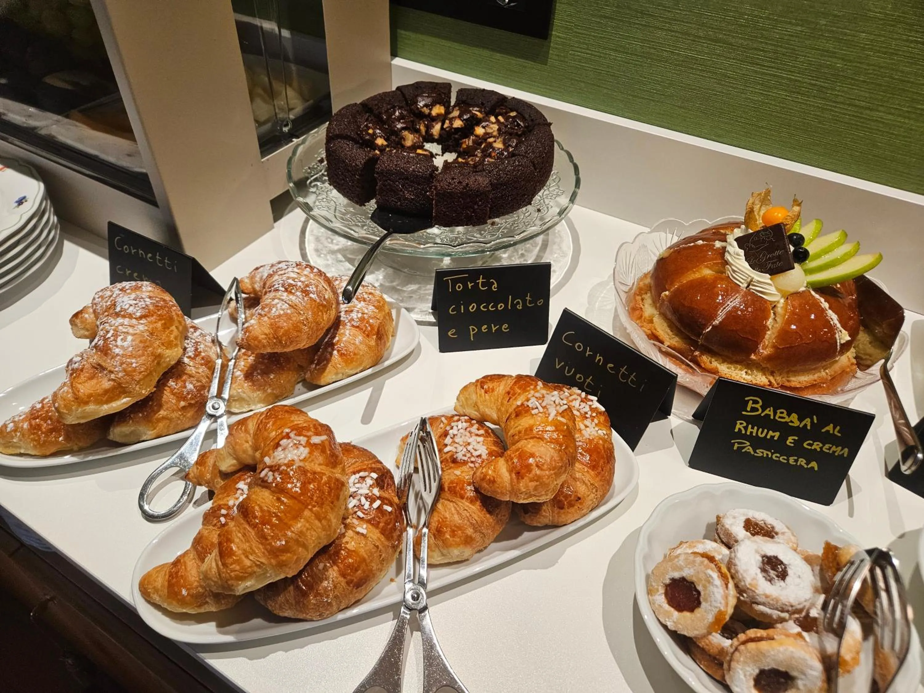 Italian breakfast in Jolly Charme Suite