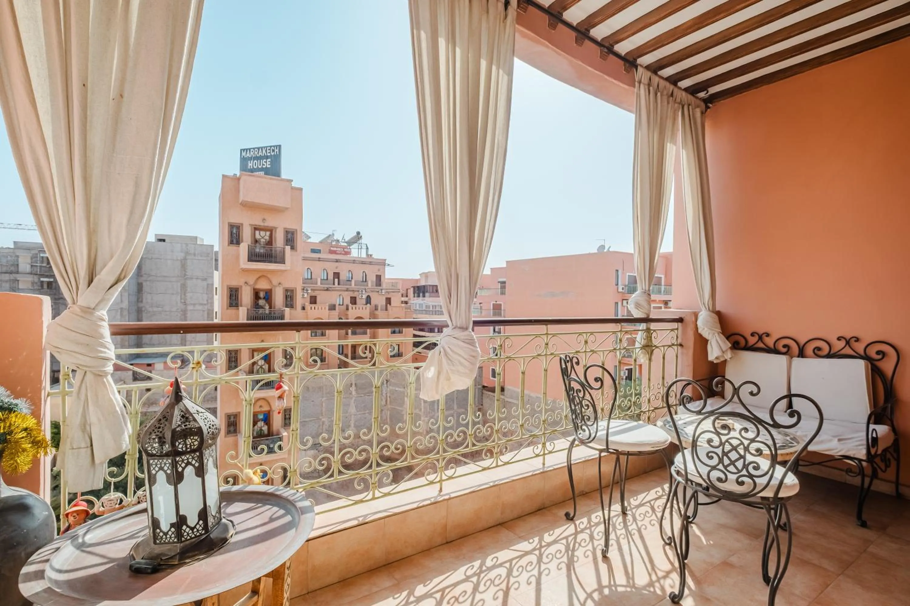 Balcony/Terrace in Amoud Apartments - Stylish Comfort at Residence Dyar Al Kheir