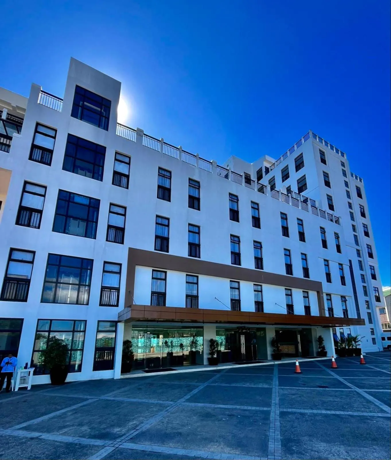 Property building in The Plaza Garden Hotel and Residences