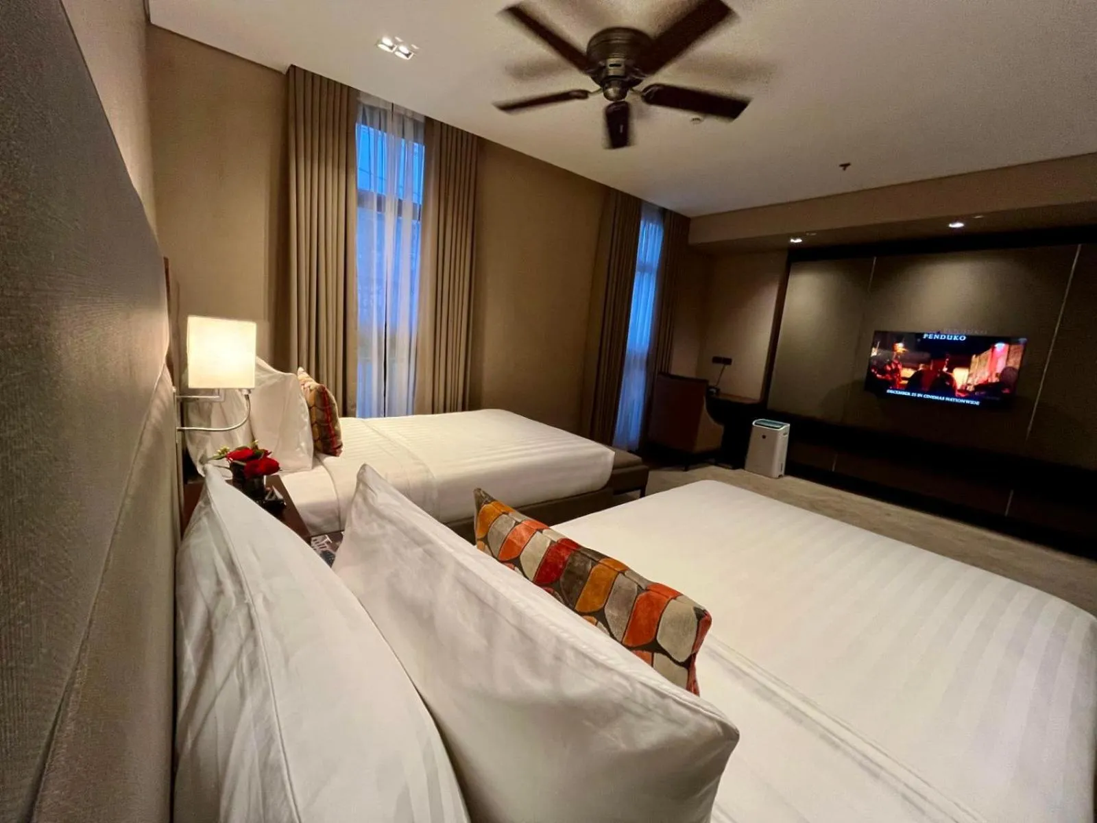 Bed in The Plaza Garden Hotel and Residences