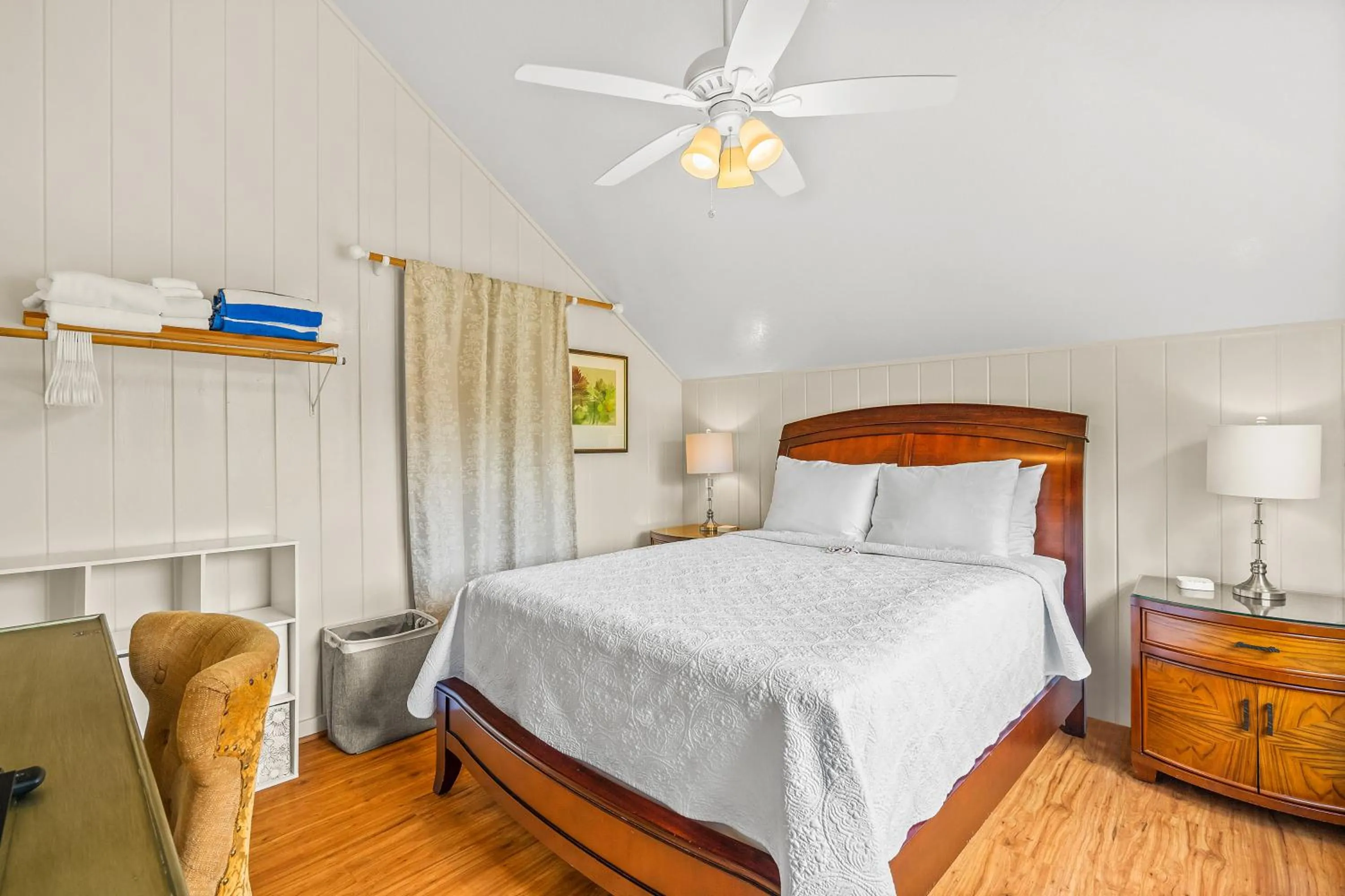 Bedroom, Bed in Emmalani 3BR Princeville Villa with Private Pool