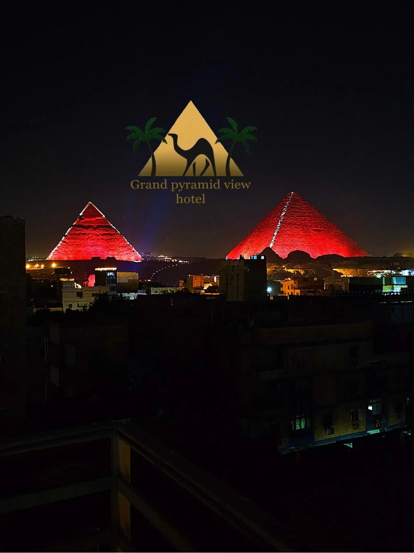 Landmark view in Grand Pyramid View Hotel