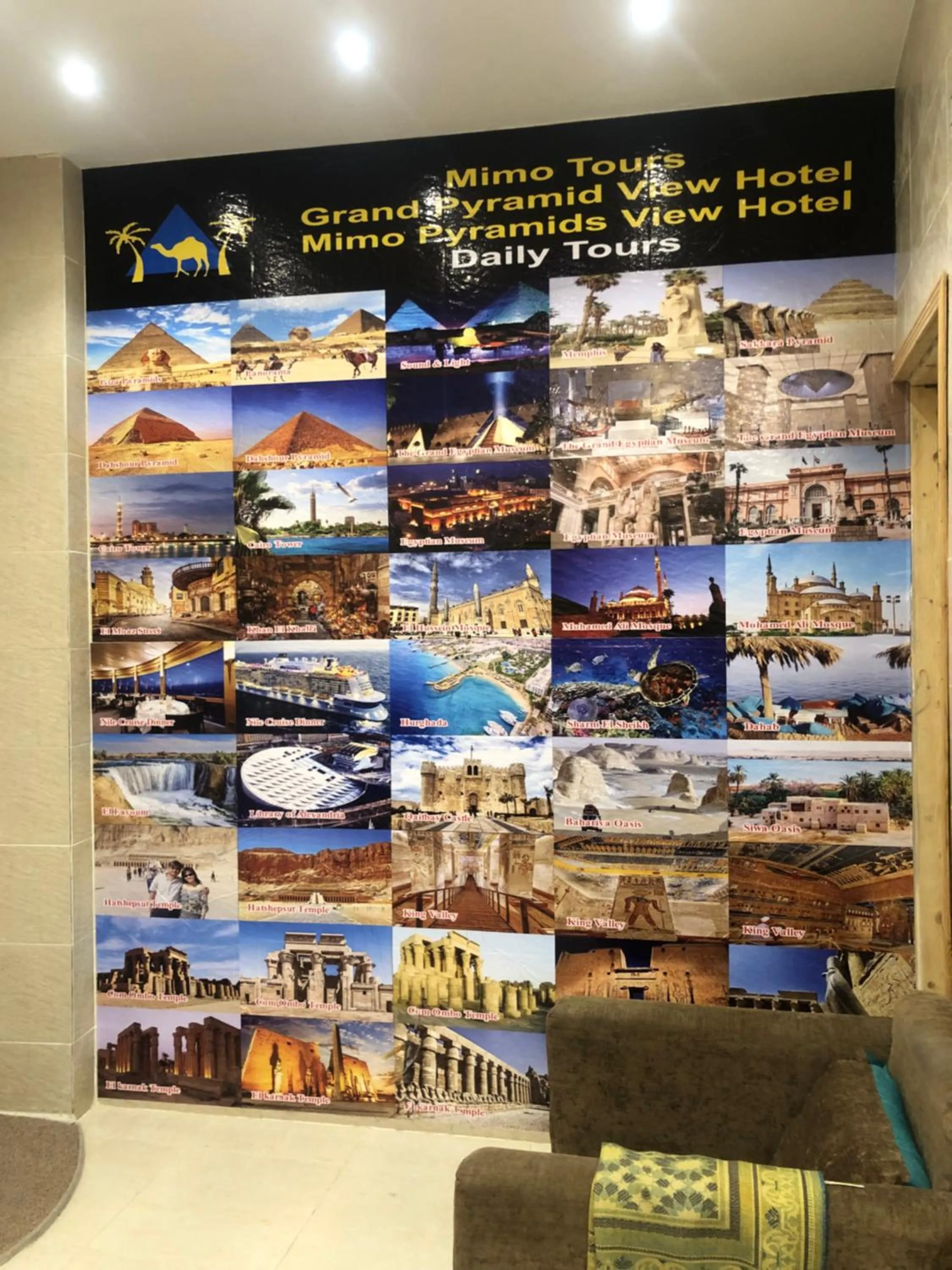 Lobby or reception in Grand Pyramid View Hotel