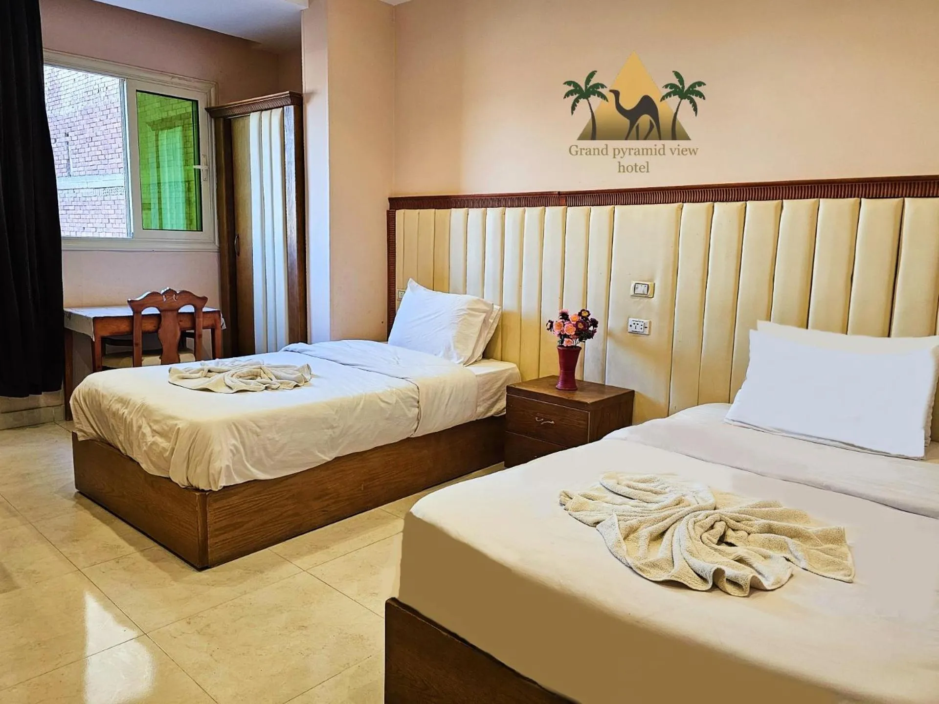 Photo of the whole room, Bed in Grand Pyramid View Hotel