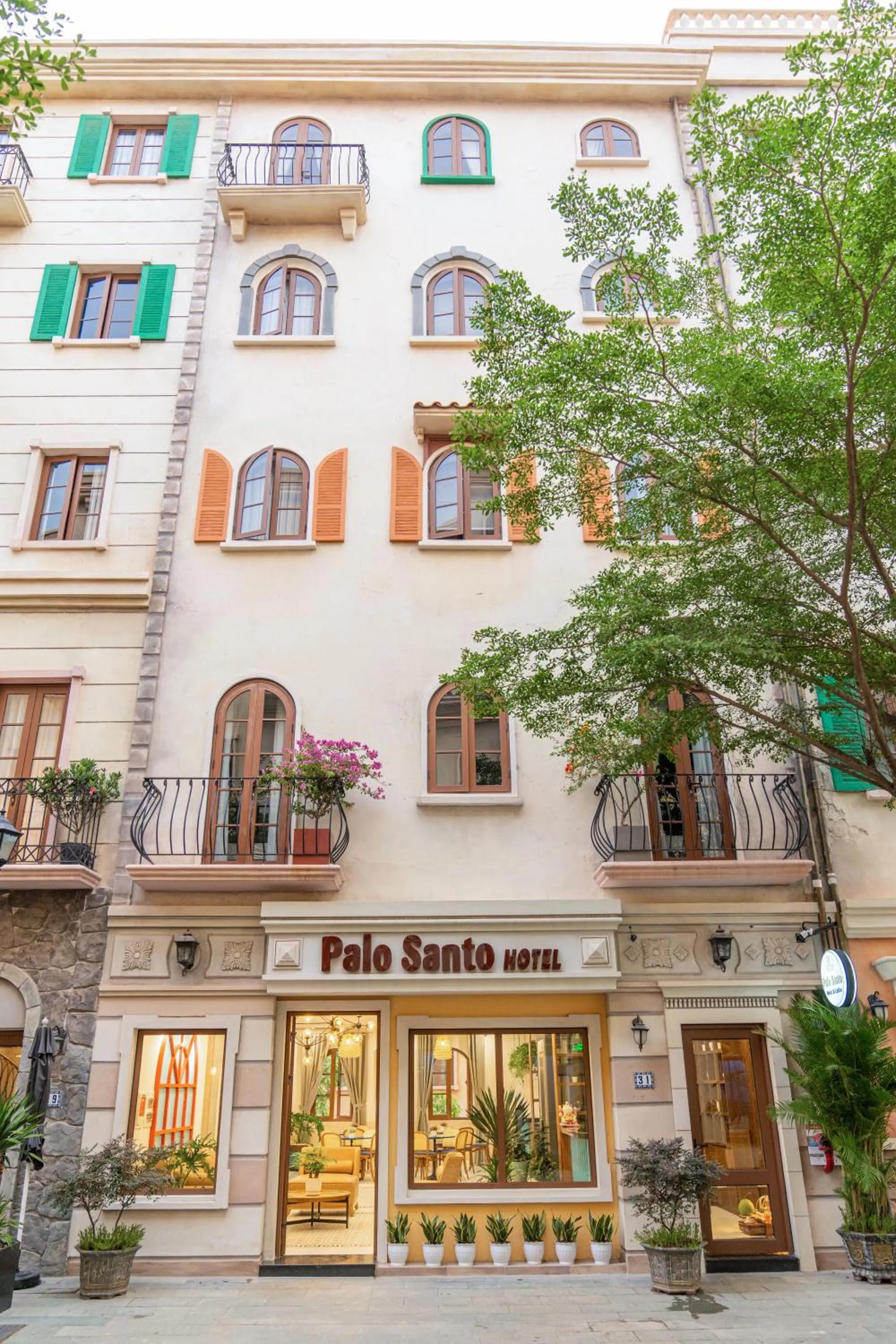 Property building in Palo Santo Hotel Phu Quoc