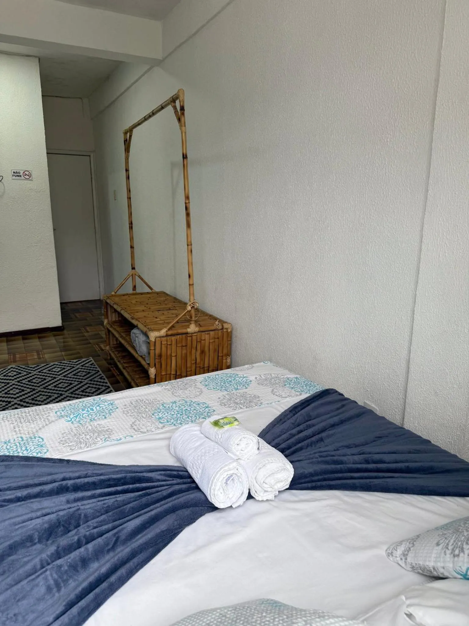 Bed in Pousada Lisamar