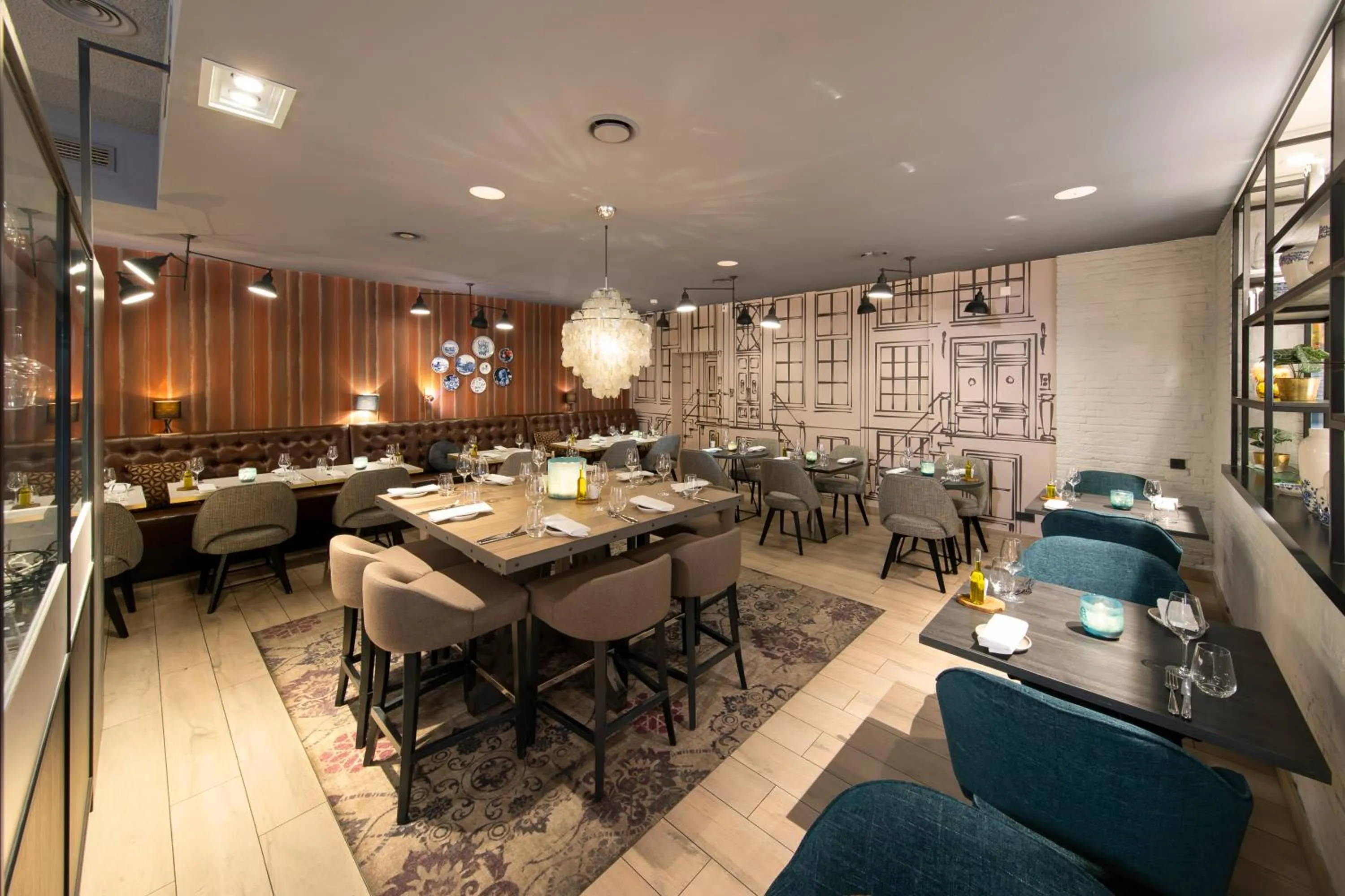 Restaurant/places to eat in Bilderberg Garden Hotel