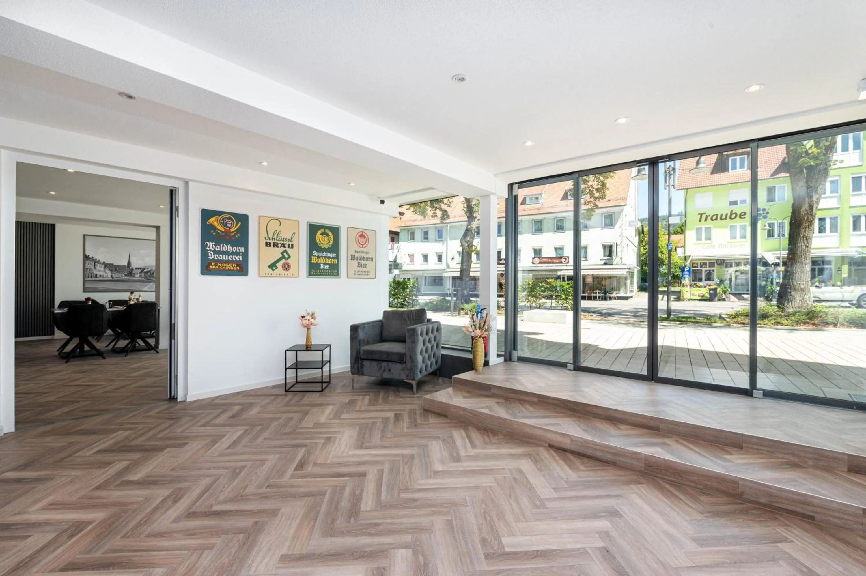 Lobby or reception in Hotel Das Q Spaichingen