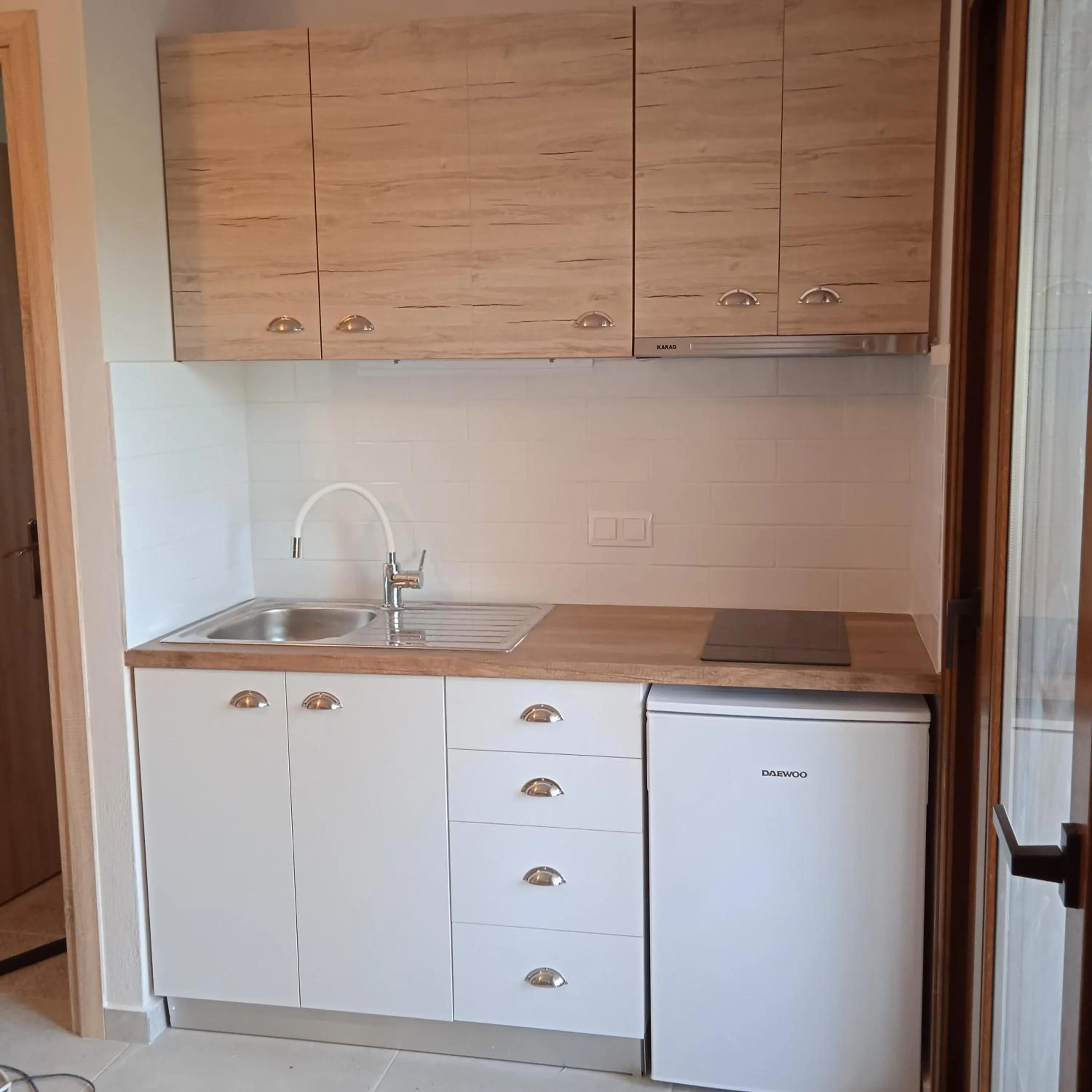 Kitchen or kitchenette in Porto Athos apartments