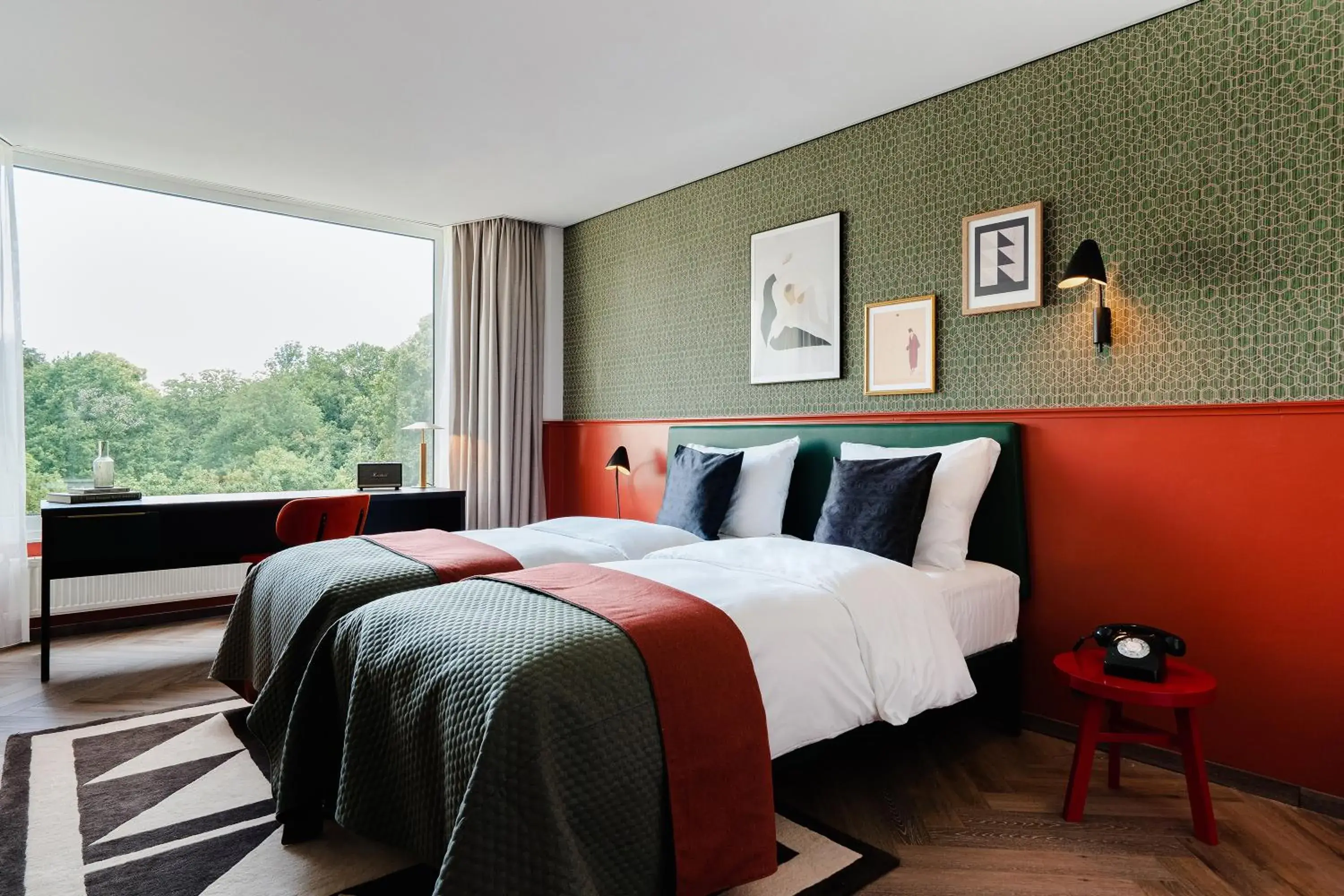 Bed in Park Centraal Den Haag, part of Sircle Collection Bed in Park Centraal Den Haag, part of Sircle Collection