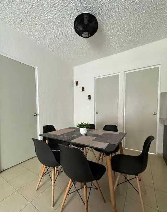 Dining area in Depa Xcacel, Playa del Carmen