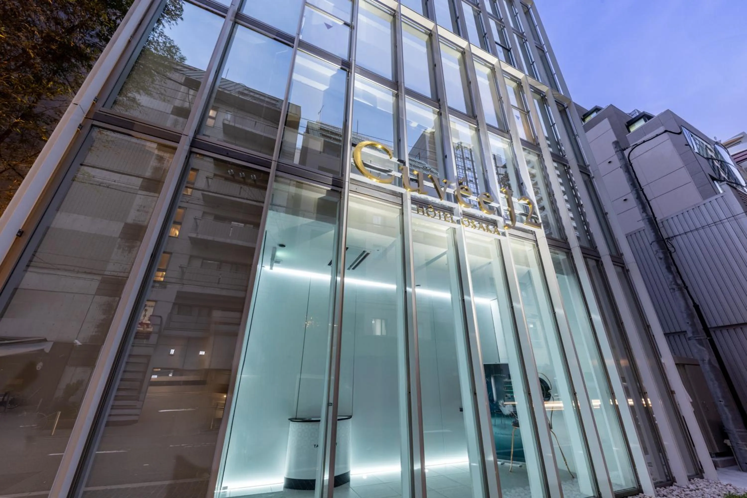 Property building in CUVEE J2 HOTEL OSAKA by Onko Chishin