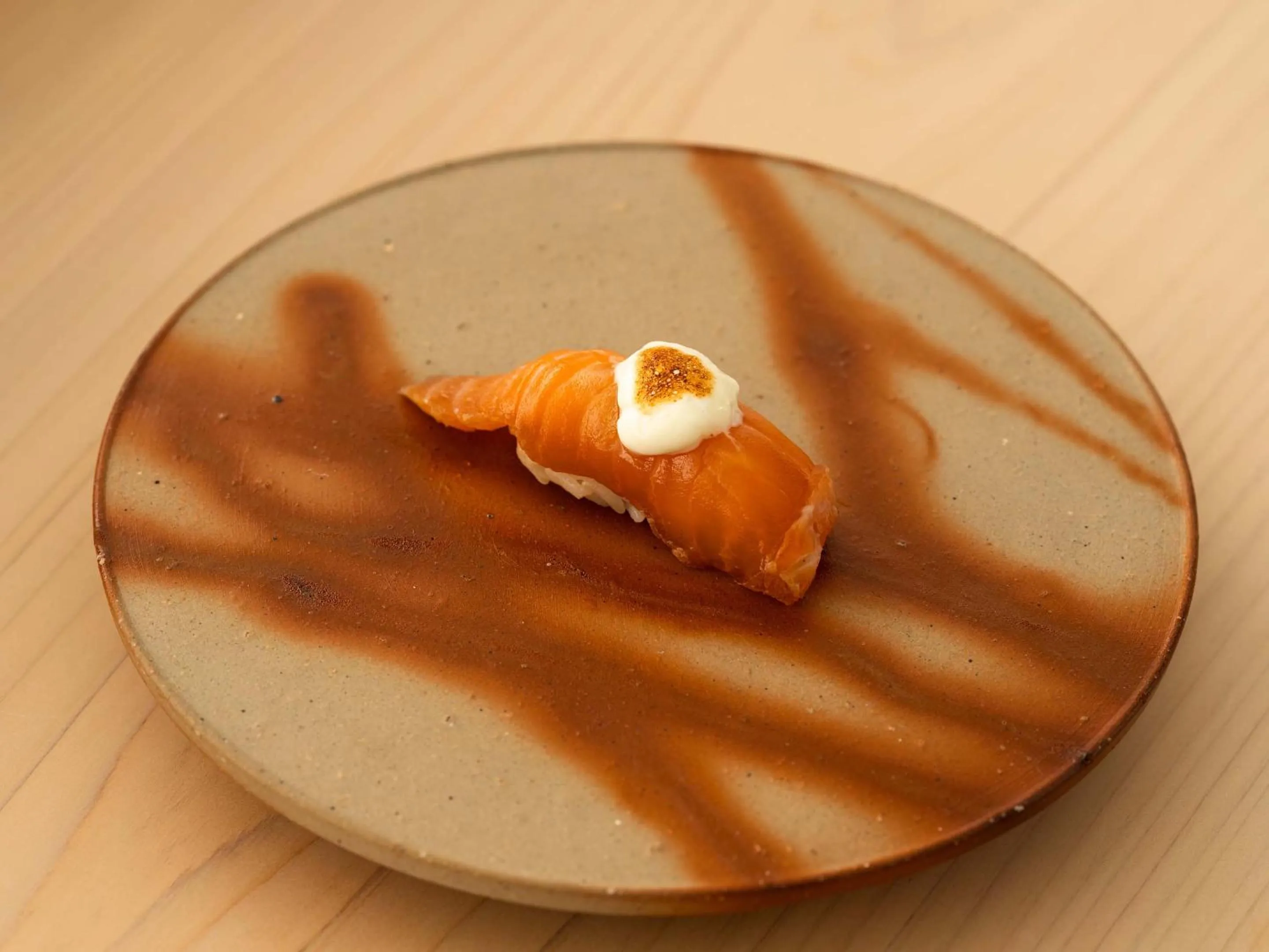 Food close-up in CUVEE J2 HOTEL OSAKA by Onko Chishin