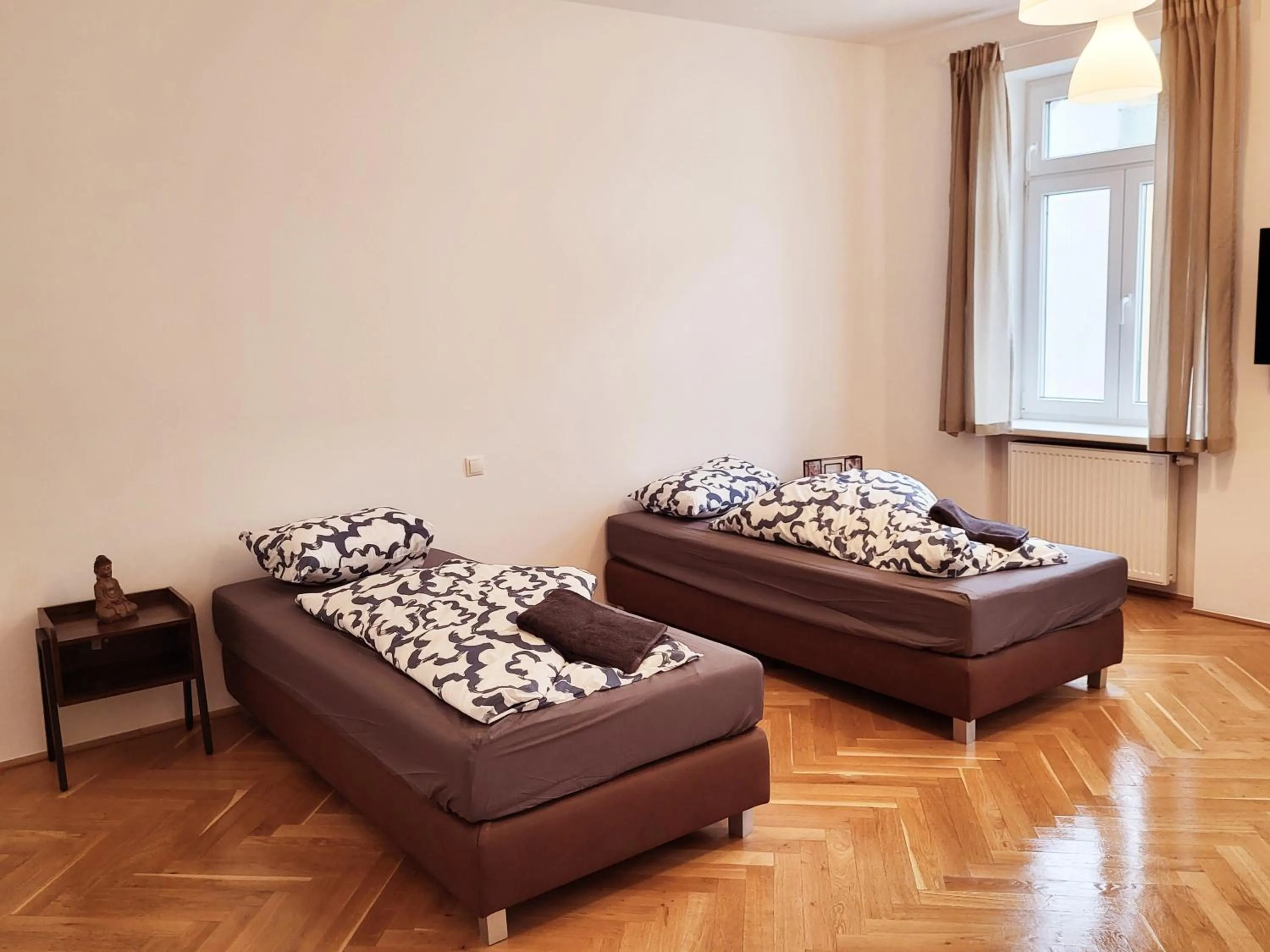 Bed in Neulerchenfelder Apartment Vienna