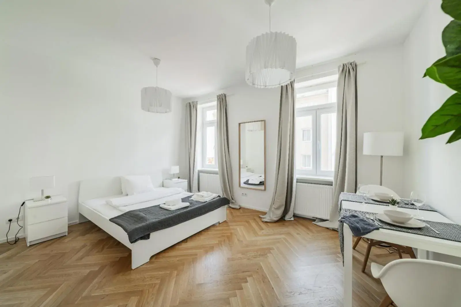 Bed in Neulerchenfelder Apartment Vienna Bed in Neulerchenfelder Apartment Vienna