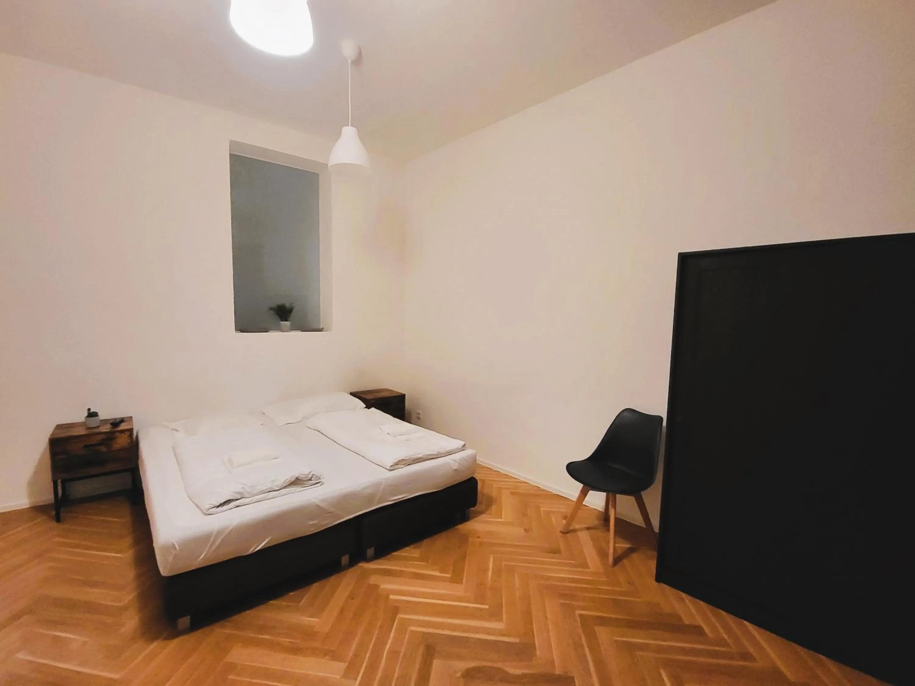 Bed in Neulerchenfelder Apartment Vienna