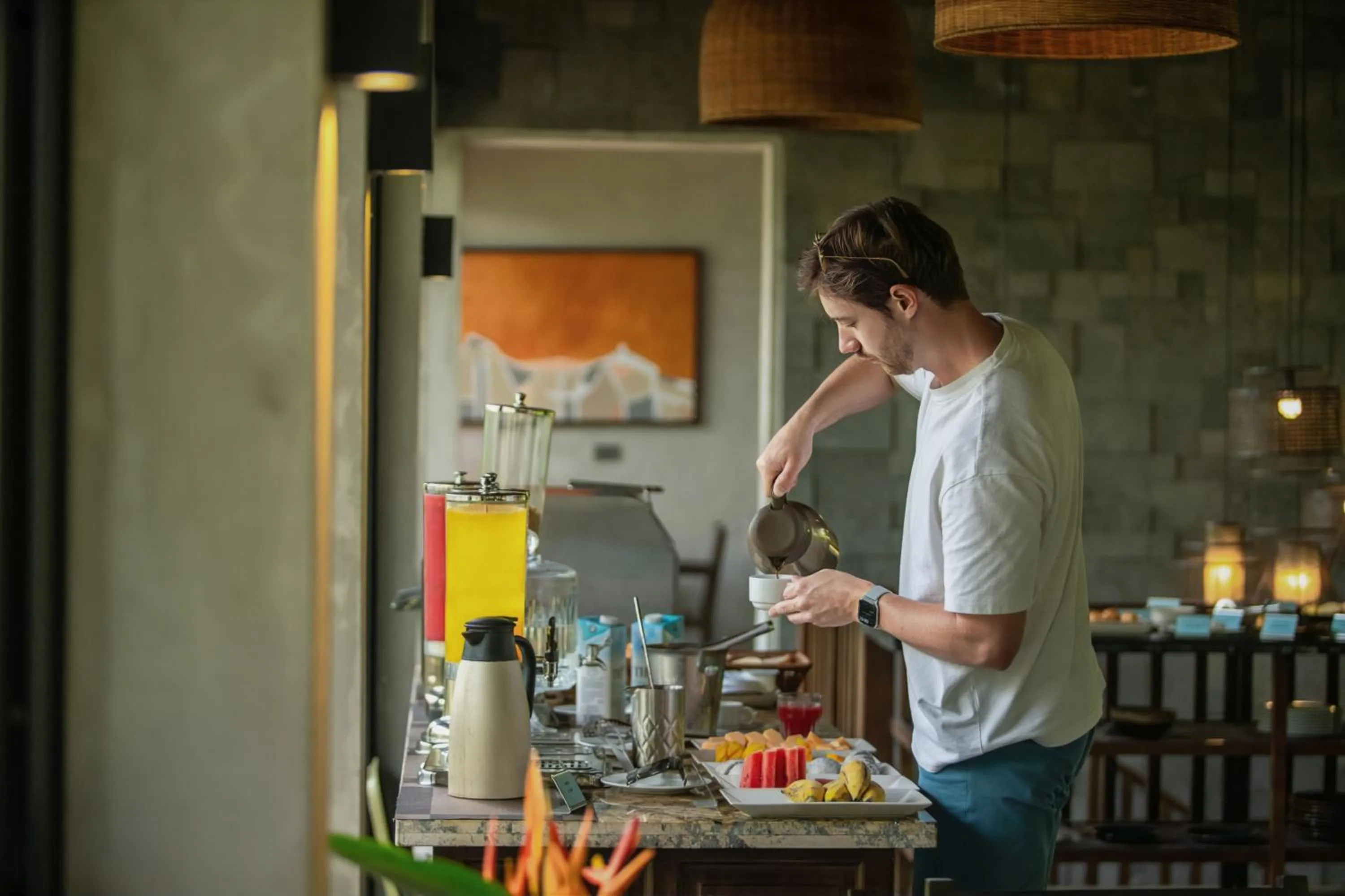 People in Coco Island Resort Ninh Binh