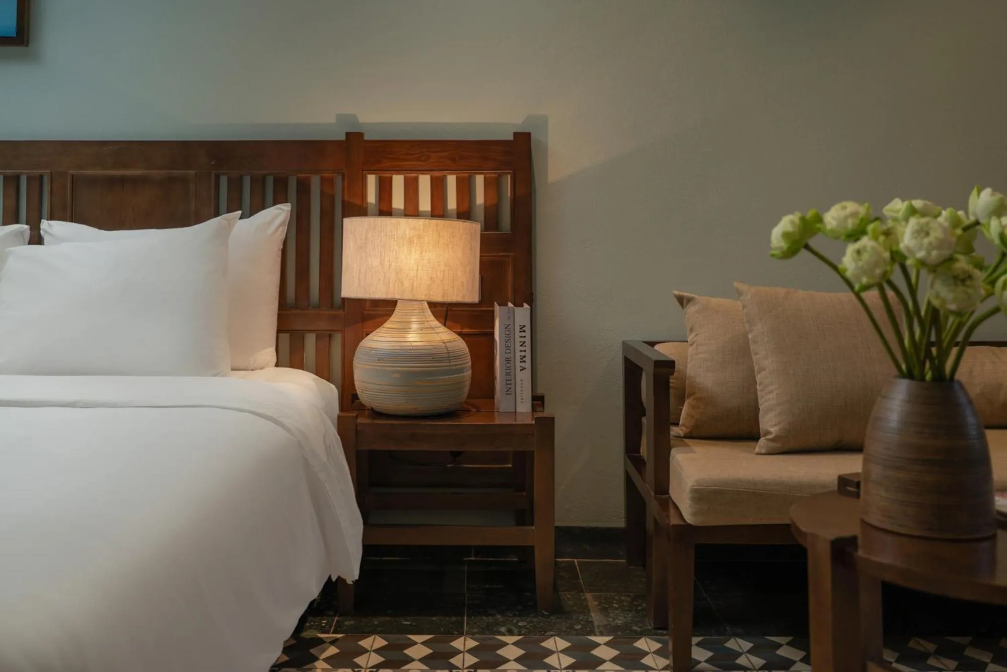 Bed in Coco Island Resort Ninh Binh