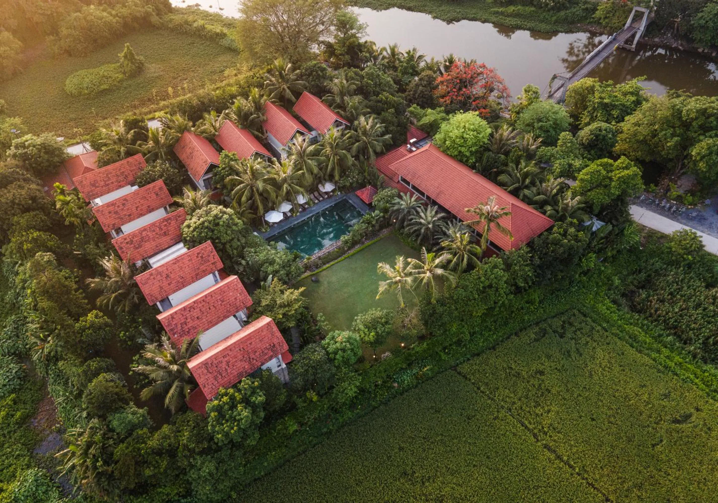 Property building in Coco Island Resort Ninh Binh