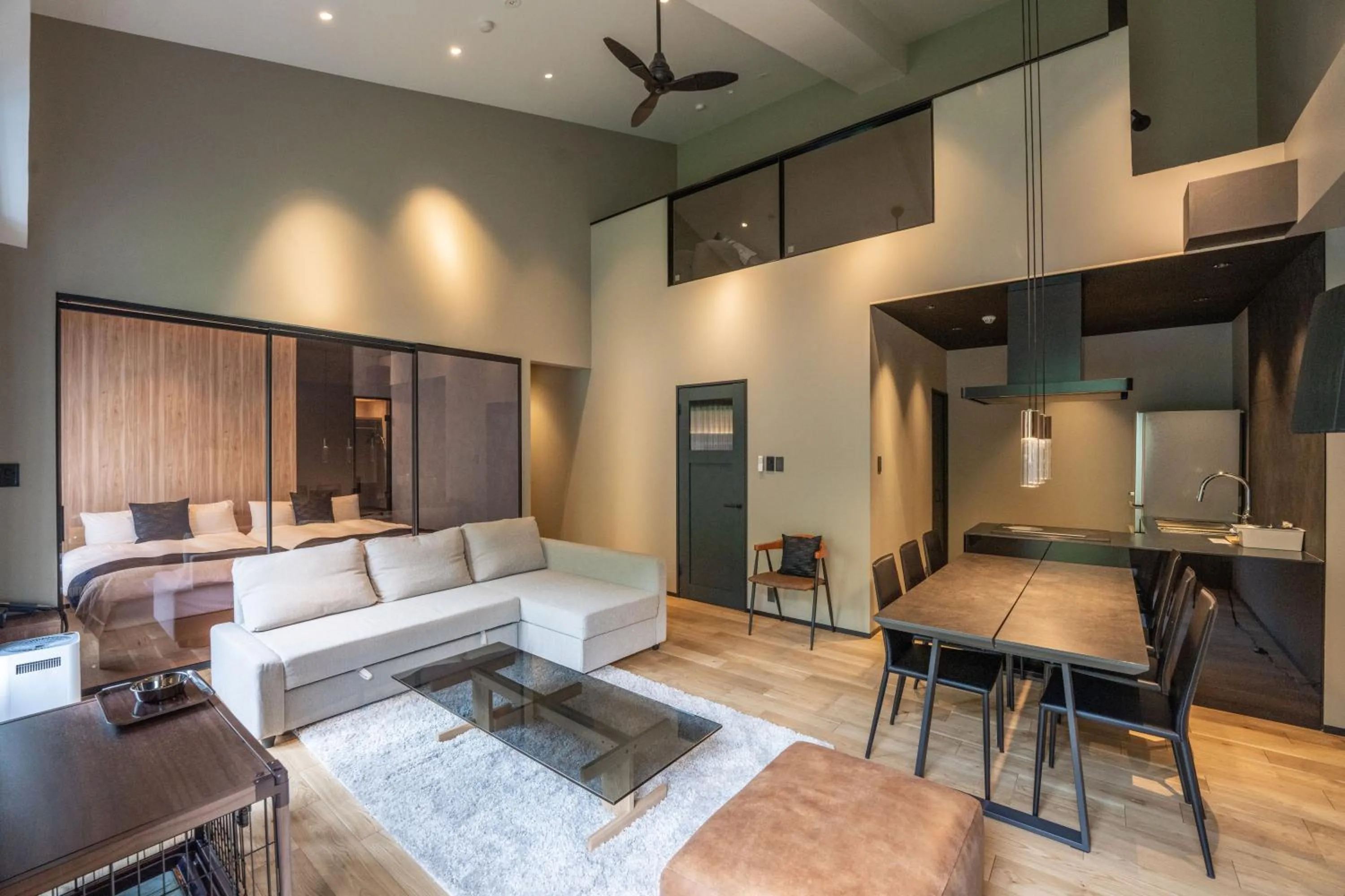 Living room in Eau Sol Vert Karuizawa Club