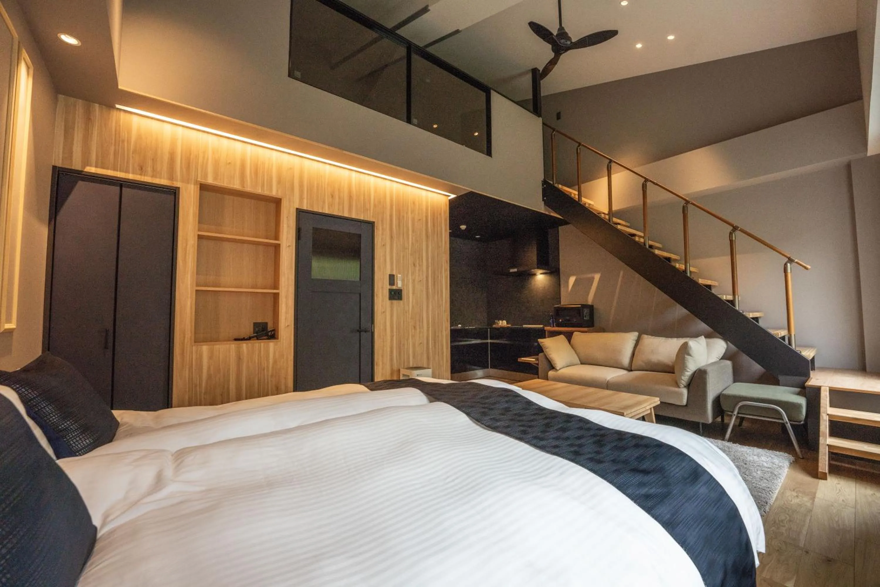 Bed in Eau Sol Vert Karuizawa Club