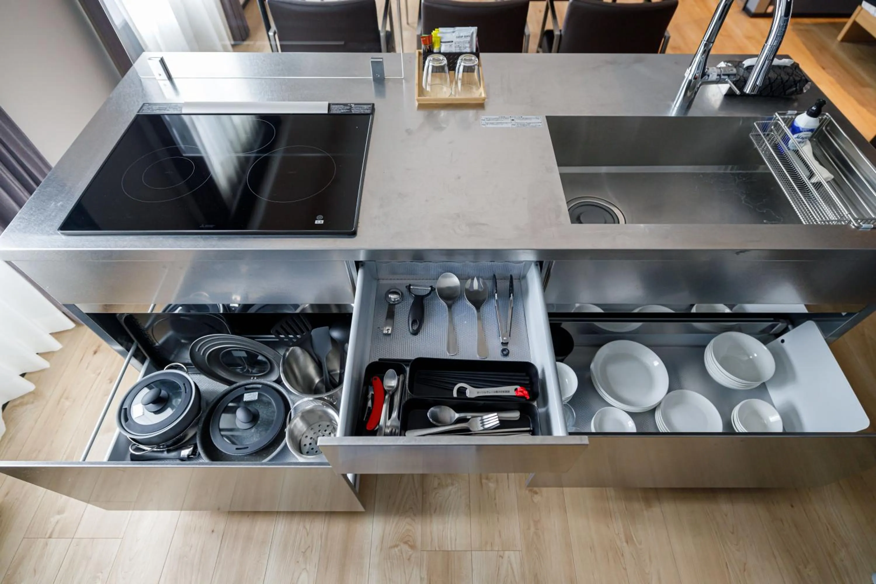 Kitchen or kitchenette in Eau Sol Vert Karuizawa Club