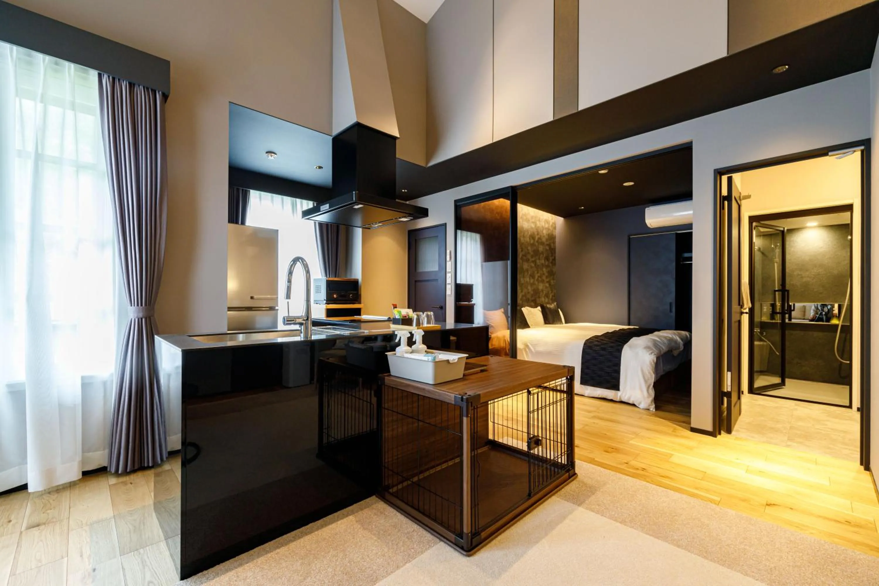 Kitchen or kitchenette in Eau Sol Vert Karuizawa Club