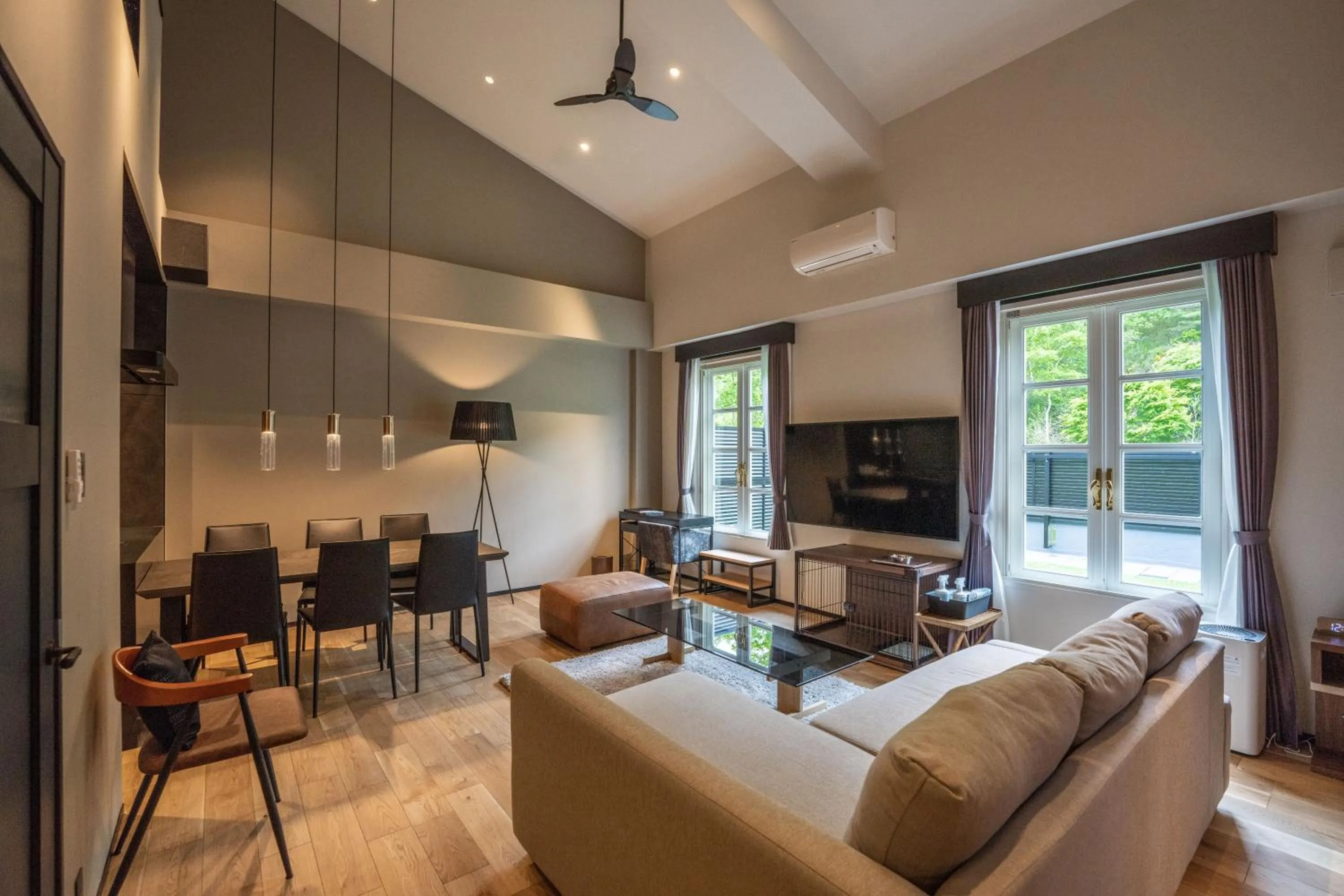 Living room in Eau Sol Vert Karuizawa Club