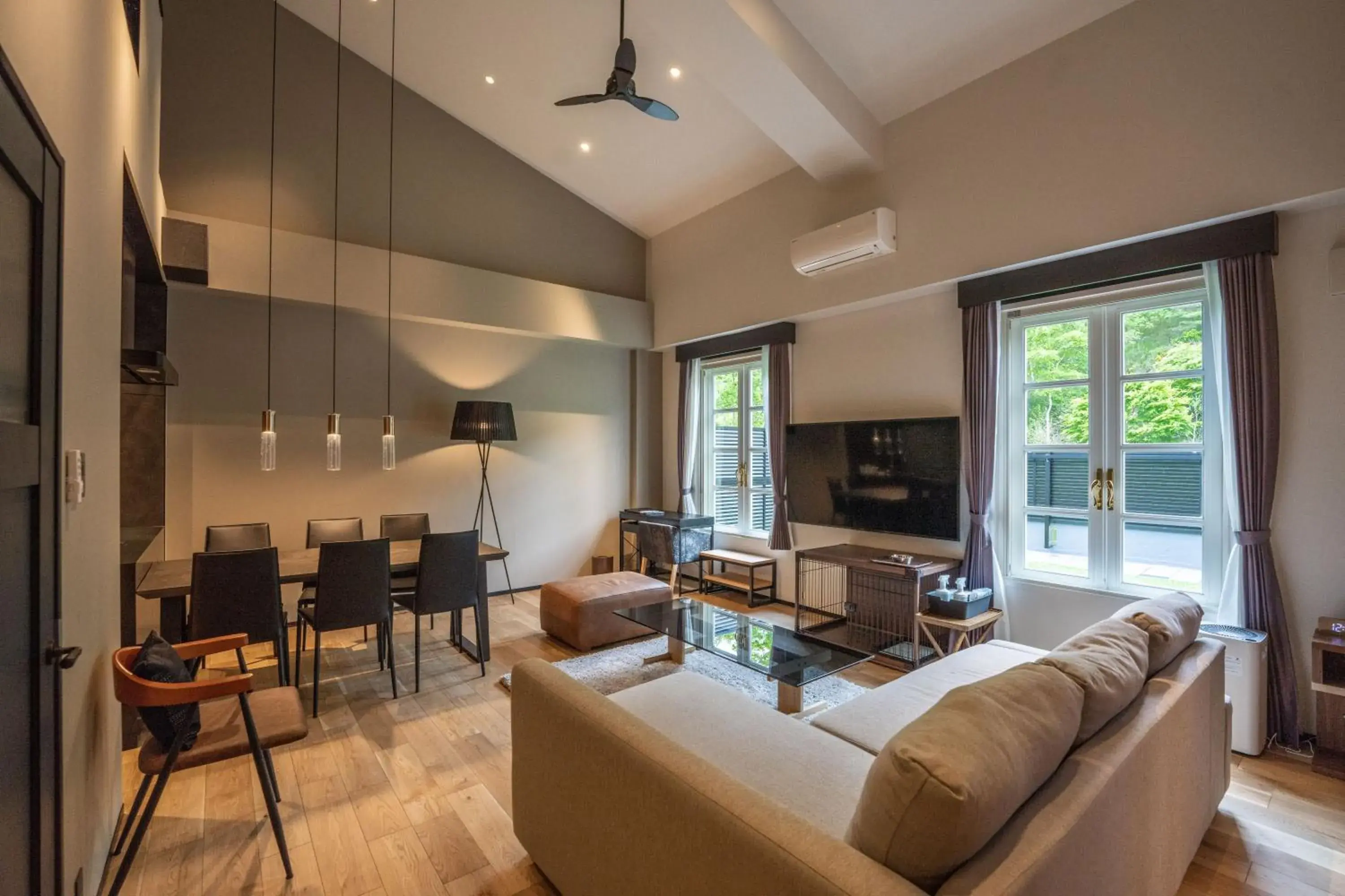 Living room in Eau Sol Vert Karuizawa Club Living room in Eau Sol Vert Karuizawa Club