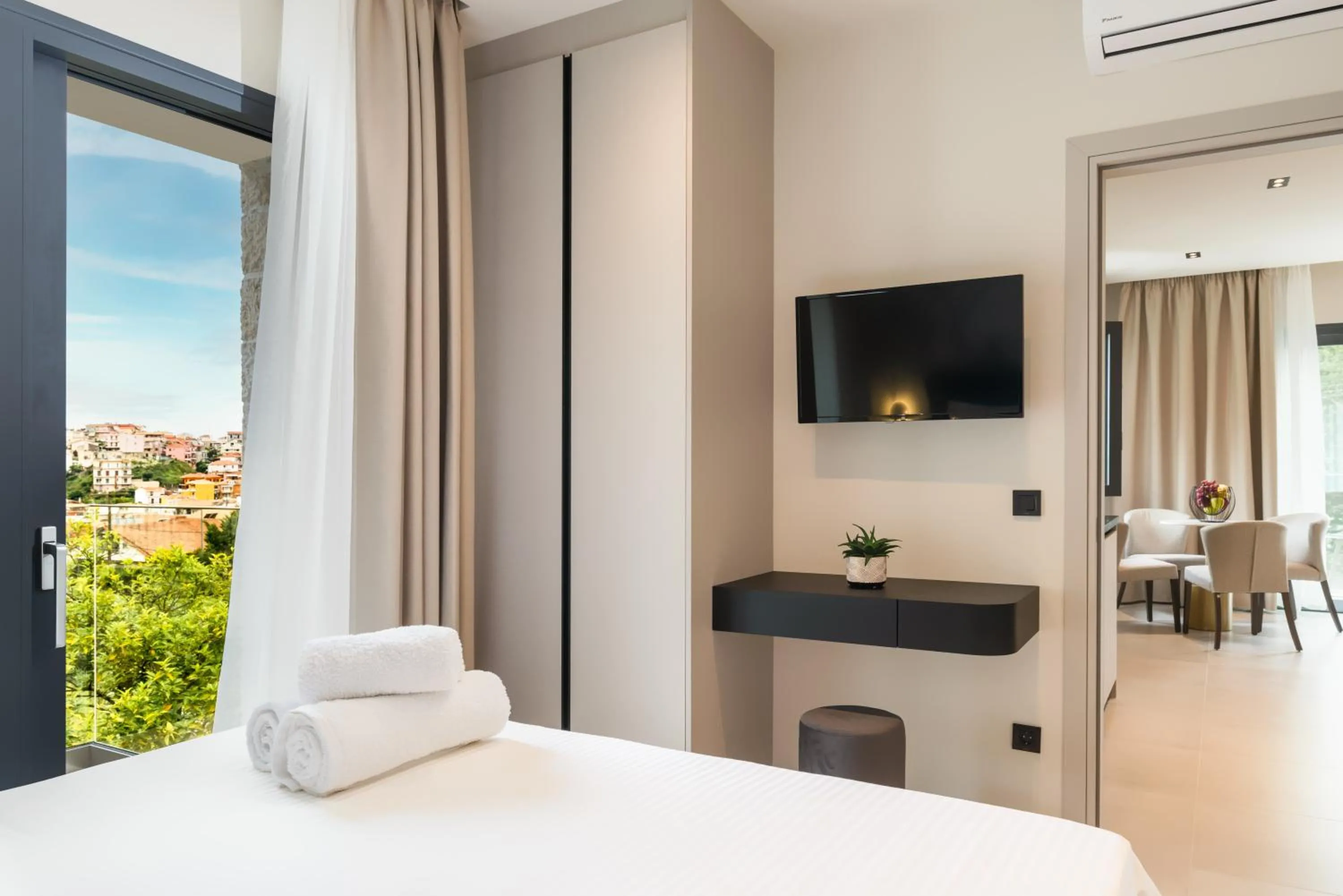 Bed in Hara Suites