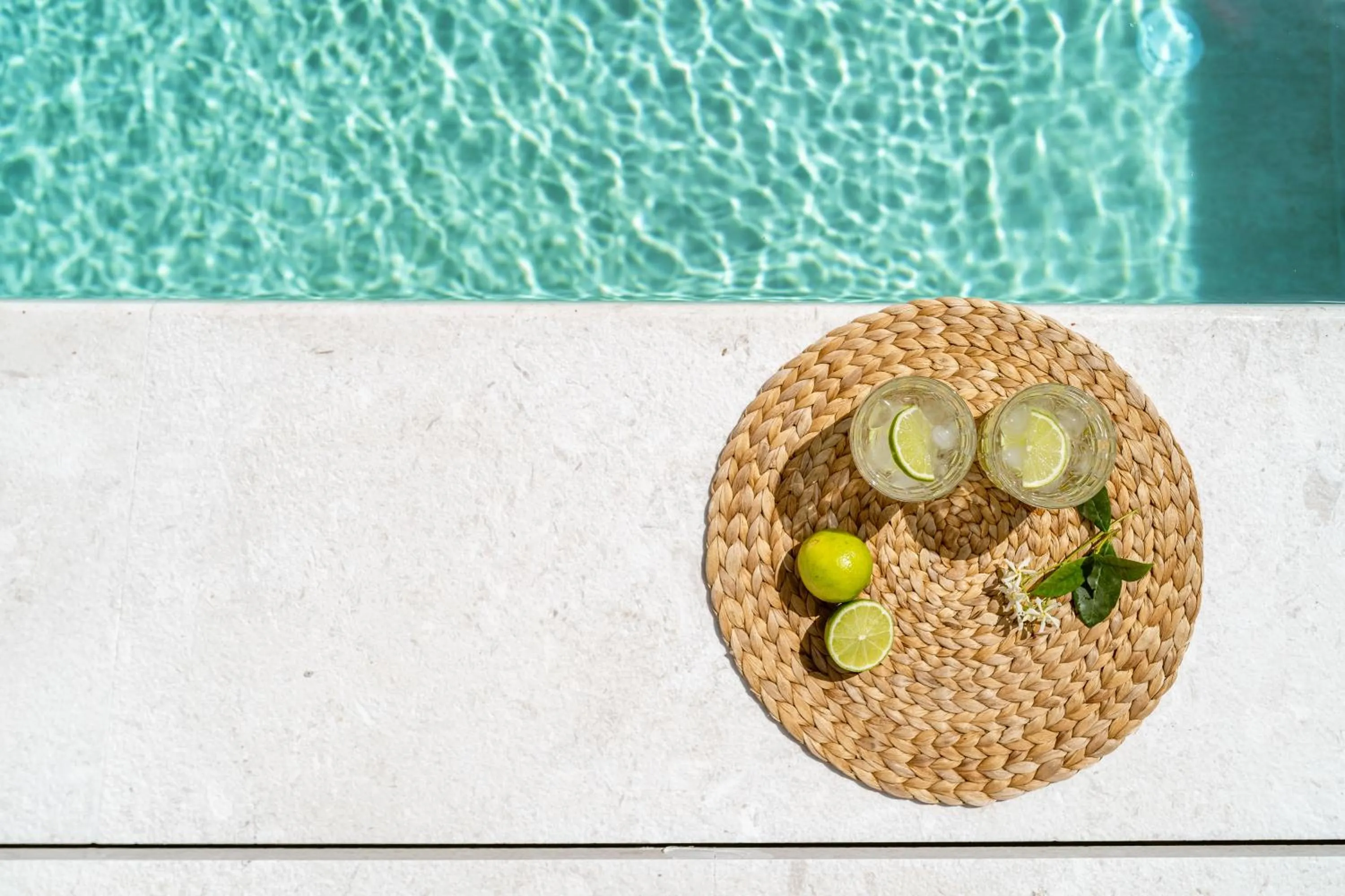 Swimming pool in Hara Suites