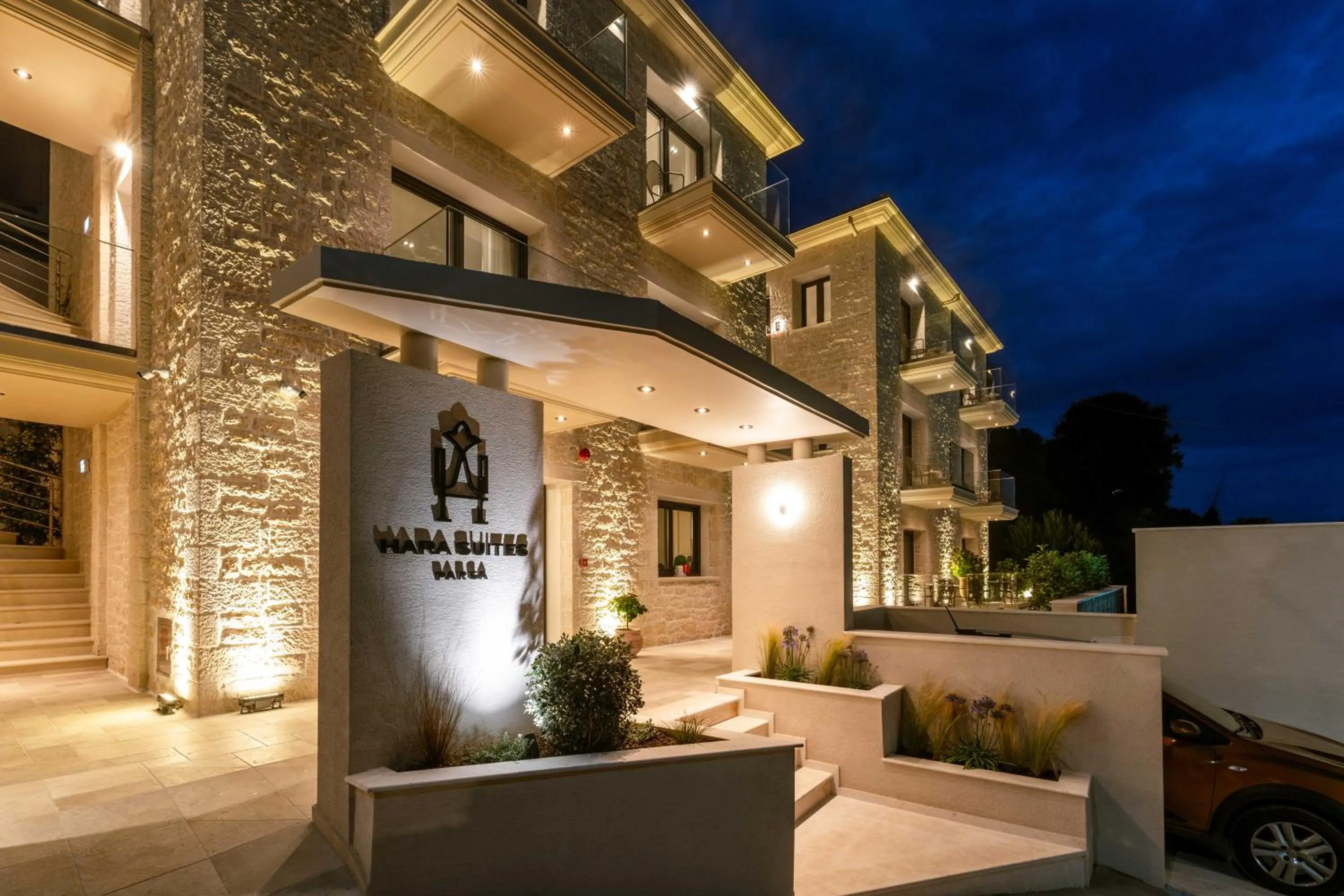 Property building in Hara Suites