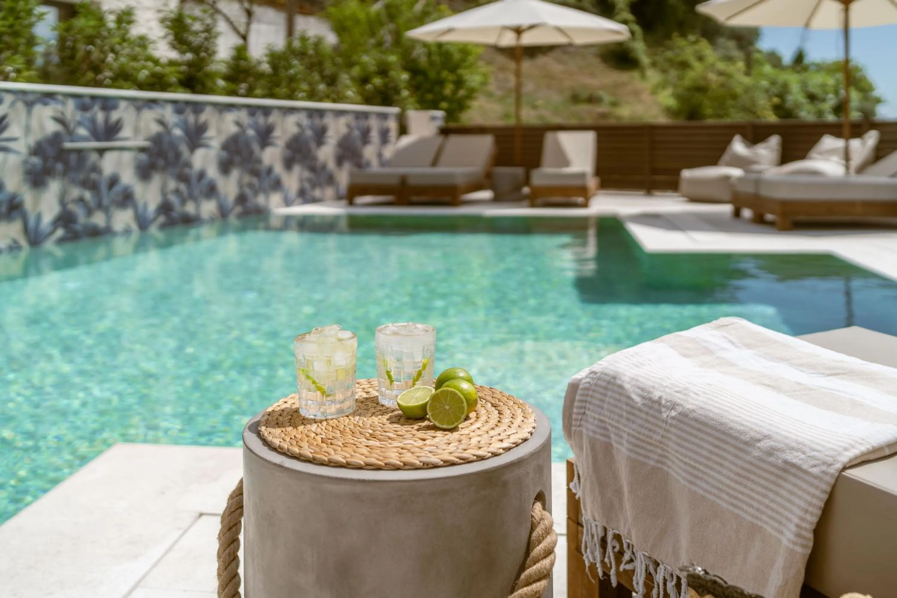 Swimming pool in Hara Suites