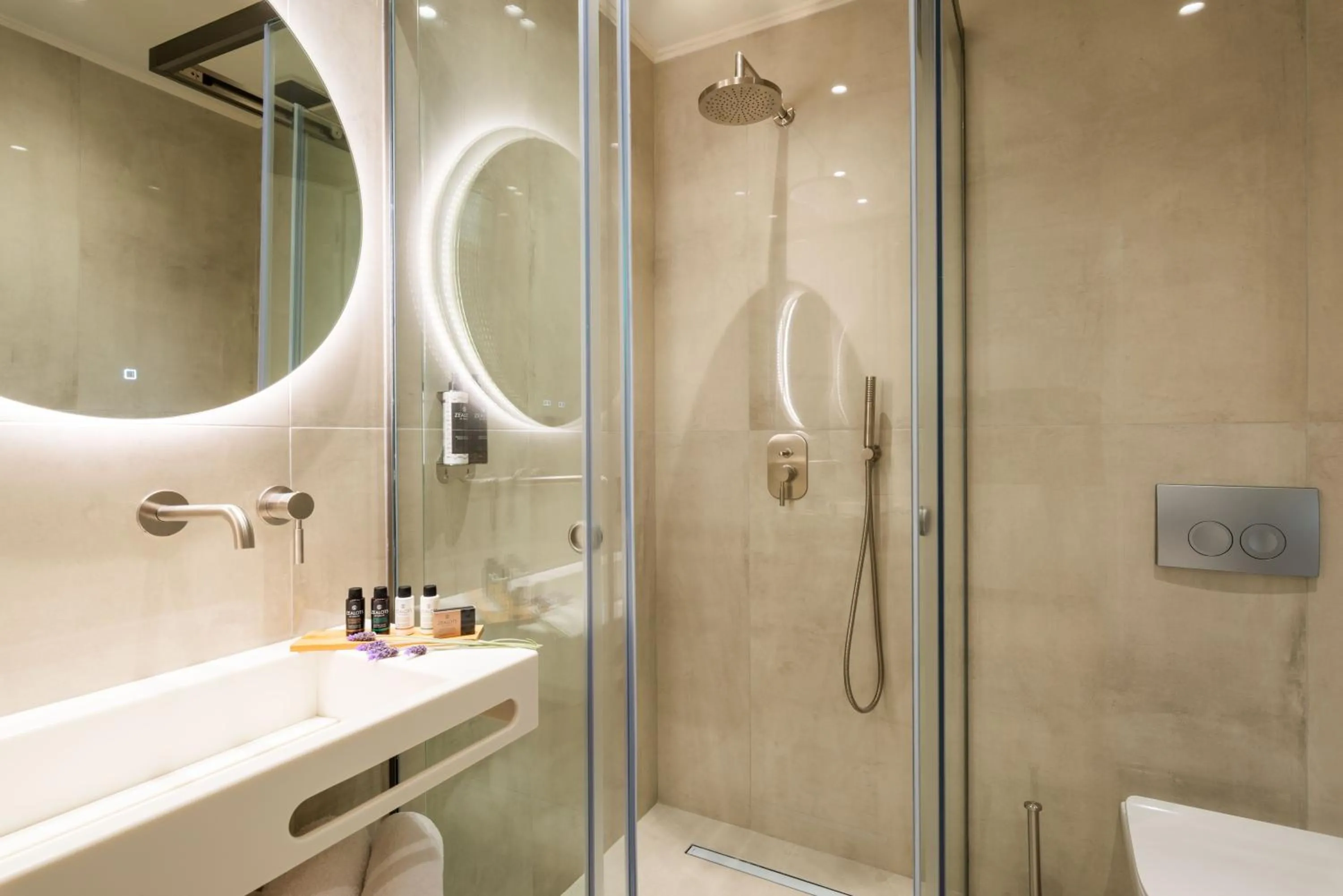 Shower in Hara Suites