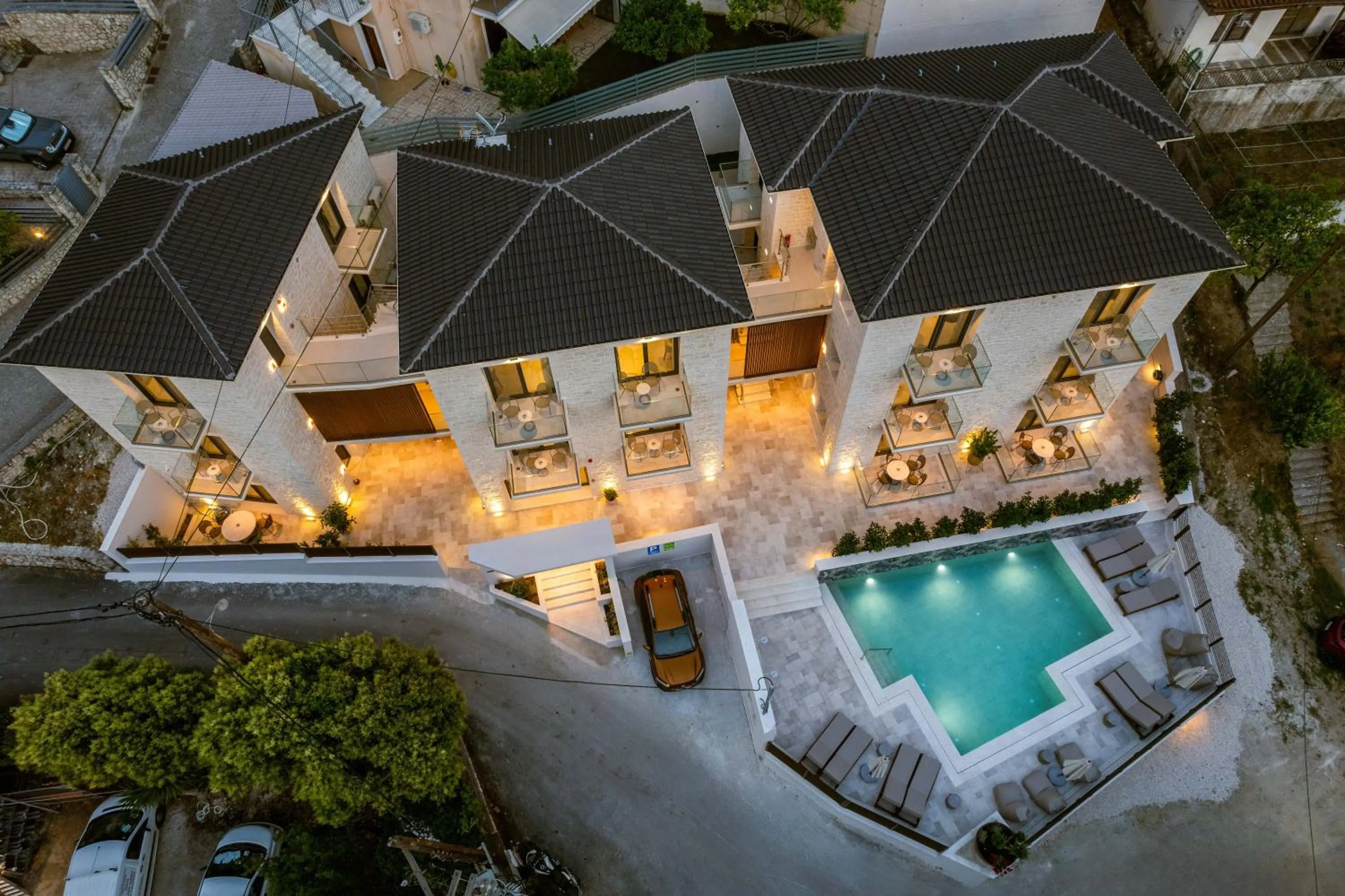 Property building in Hara Suites
