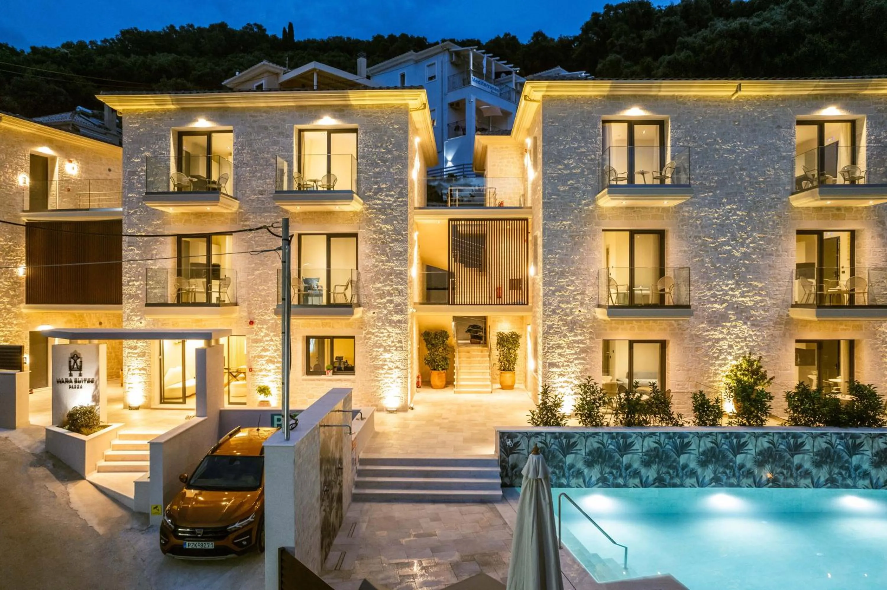 Property building in Hara Suites