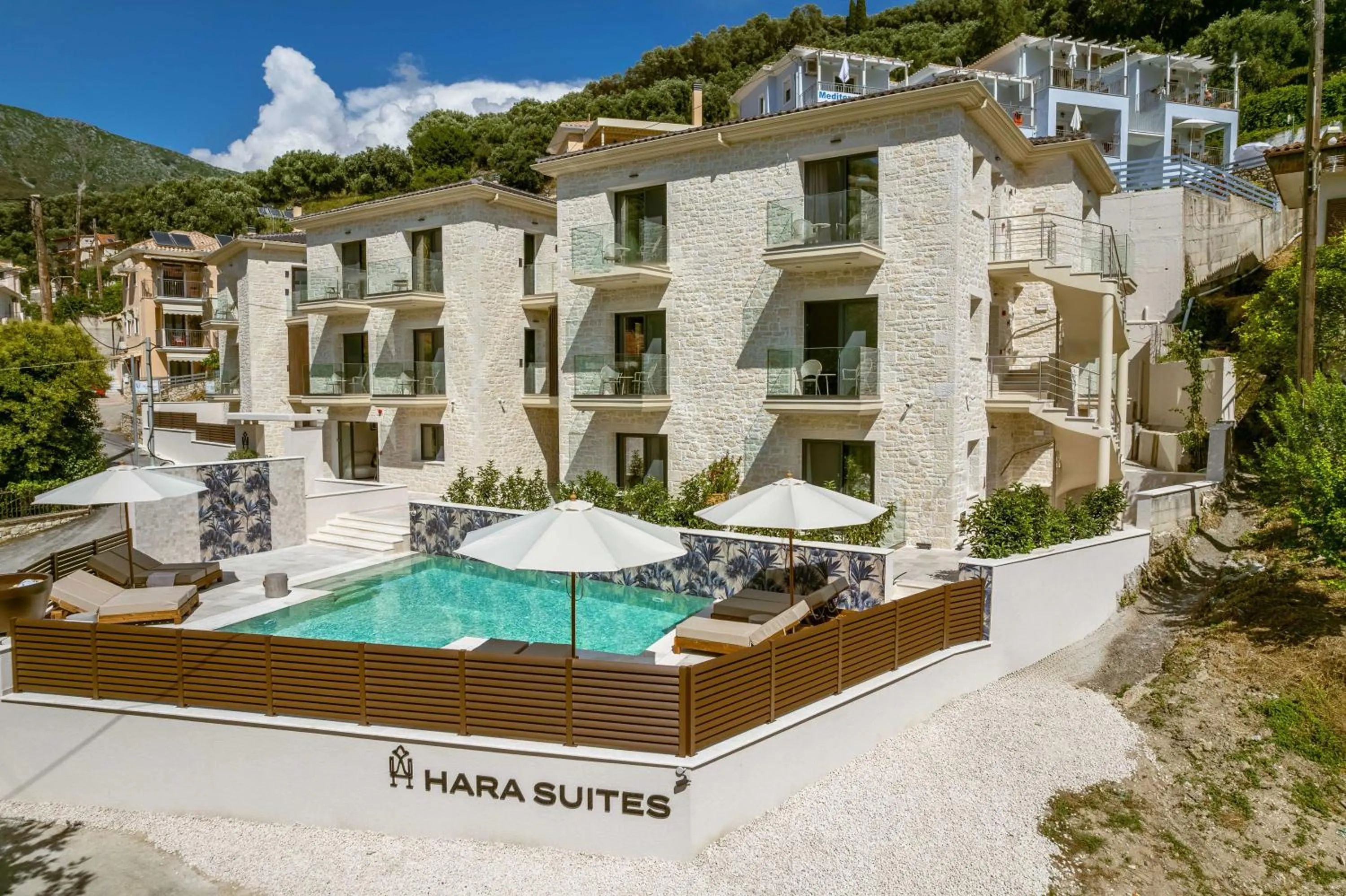 Property building in Hara Suites