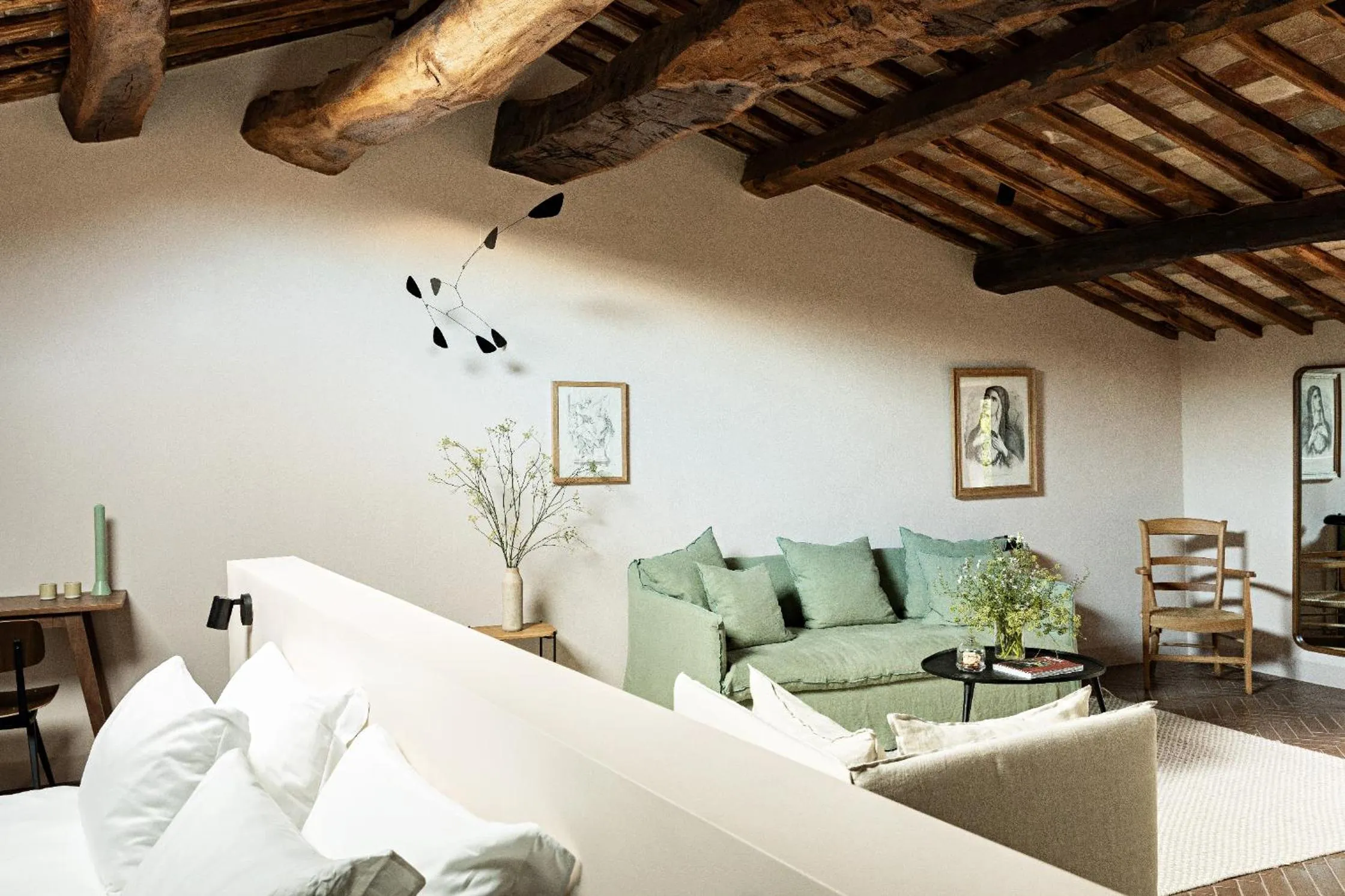 Seating area in Pieve Aldina Relais & Châteaux